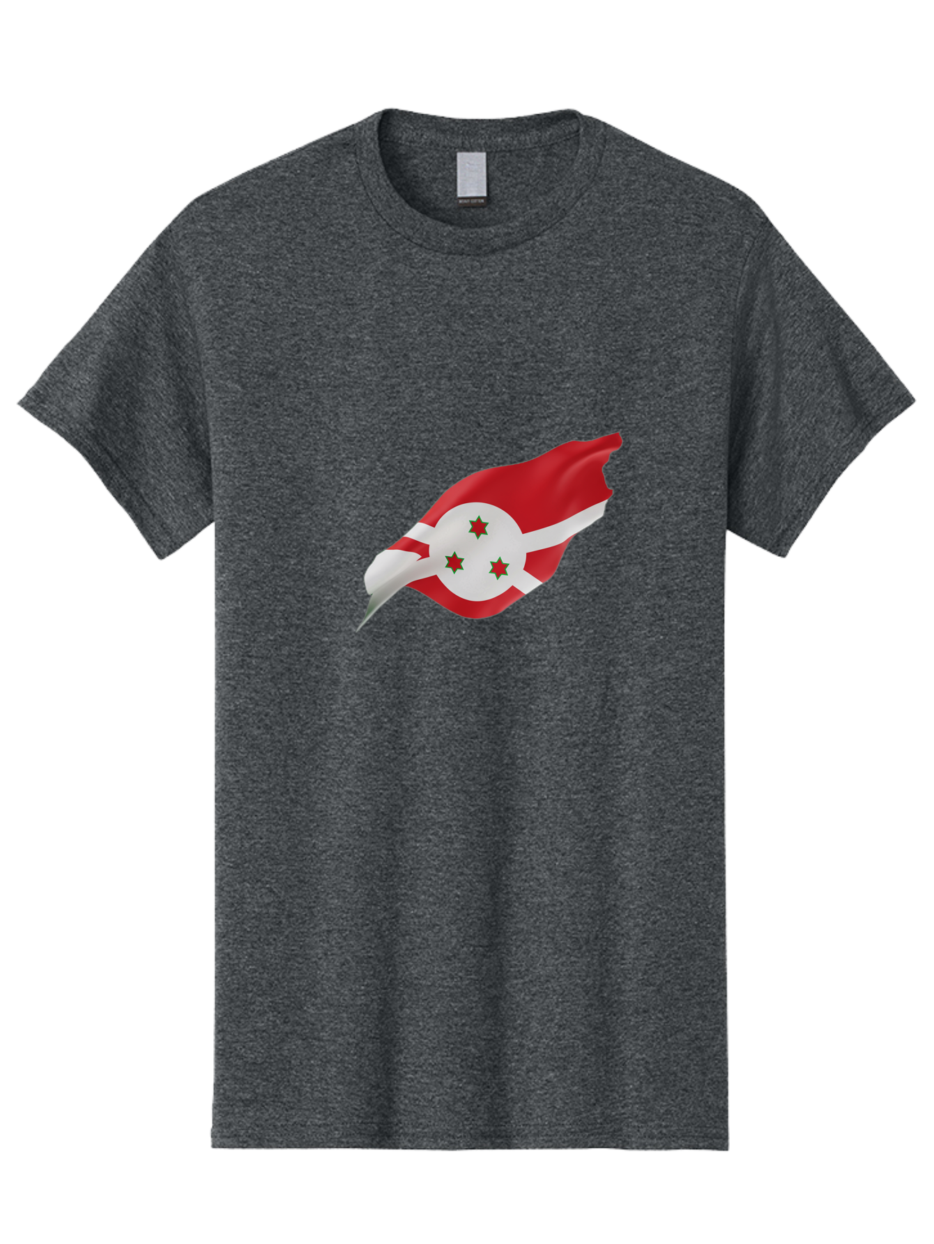 Burundi-Flag Men'S Graphic Tee, 100% Cotton, Comfortable Casual Summer Wear, Machine Washable, Vintage Camera, Old Camera, Antique Camera, Black Camera, Classic Photography, Photography Equipment, Nostalgic Device, Film Camera, Camera Art Bal907