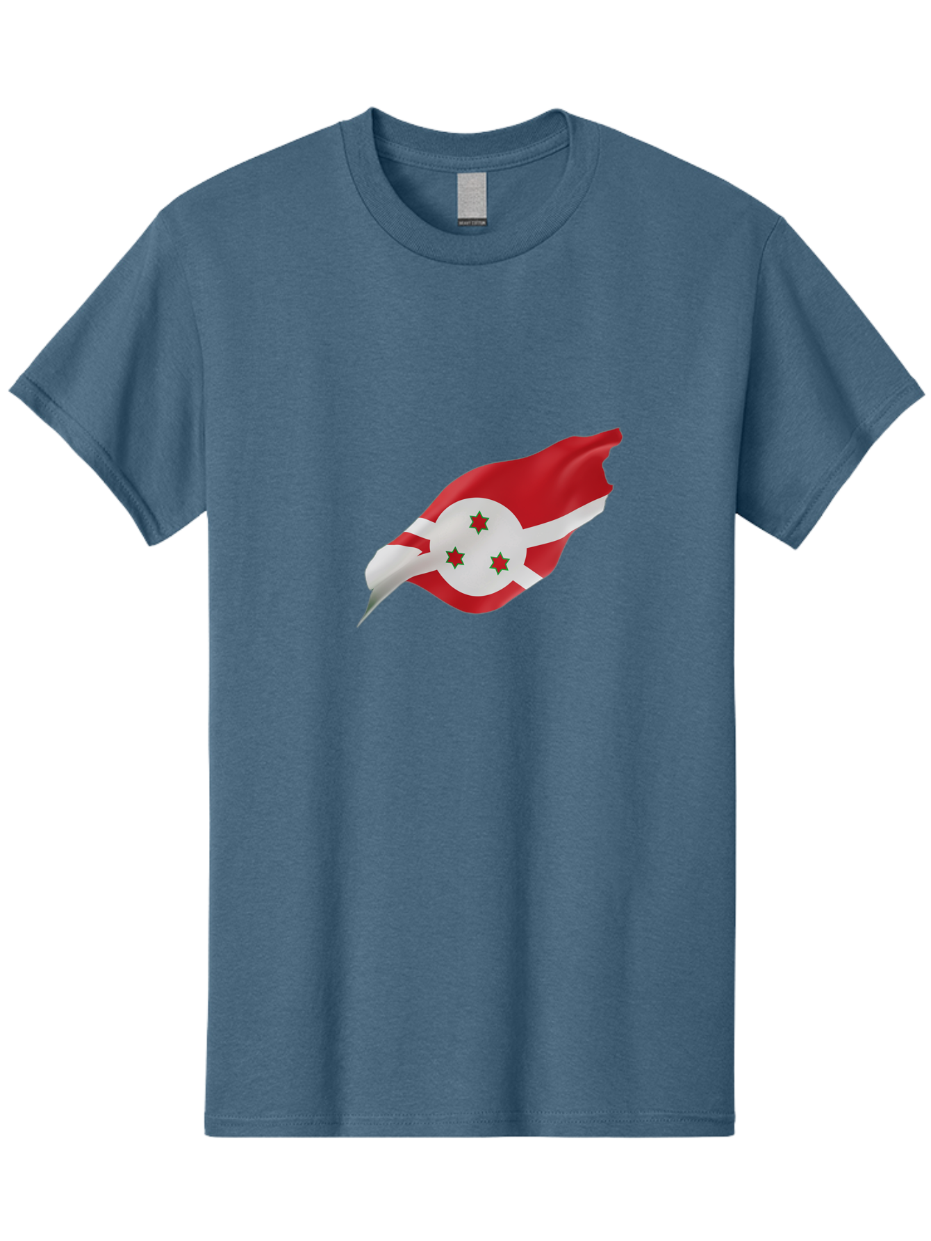 Burundi-Flag Men'S Graphic Tee, 100% Cotton, Comfortable Casual Summer Wear, Machine Washable, Vintage Camera, Old Camera, Antique Camera, Black Camera, Classic Photography, Photography Equipment, Nostalgic Device, Film Camera, Camera Art Bal907