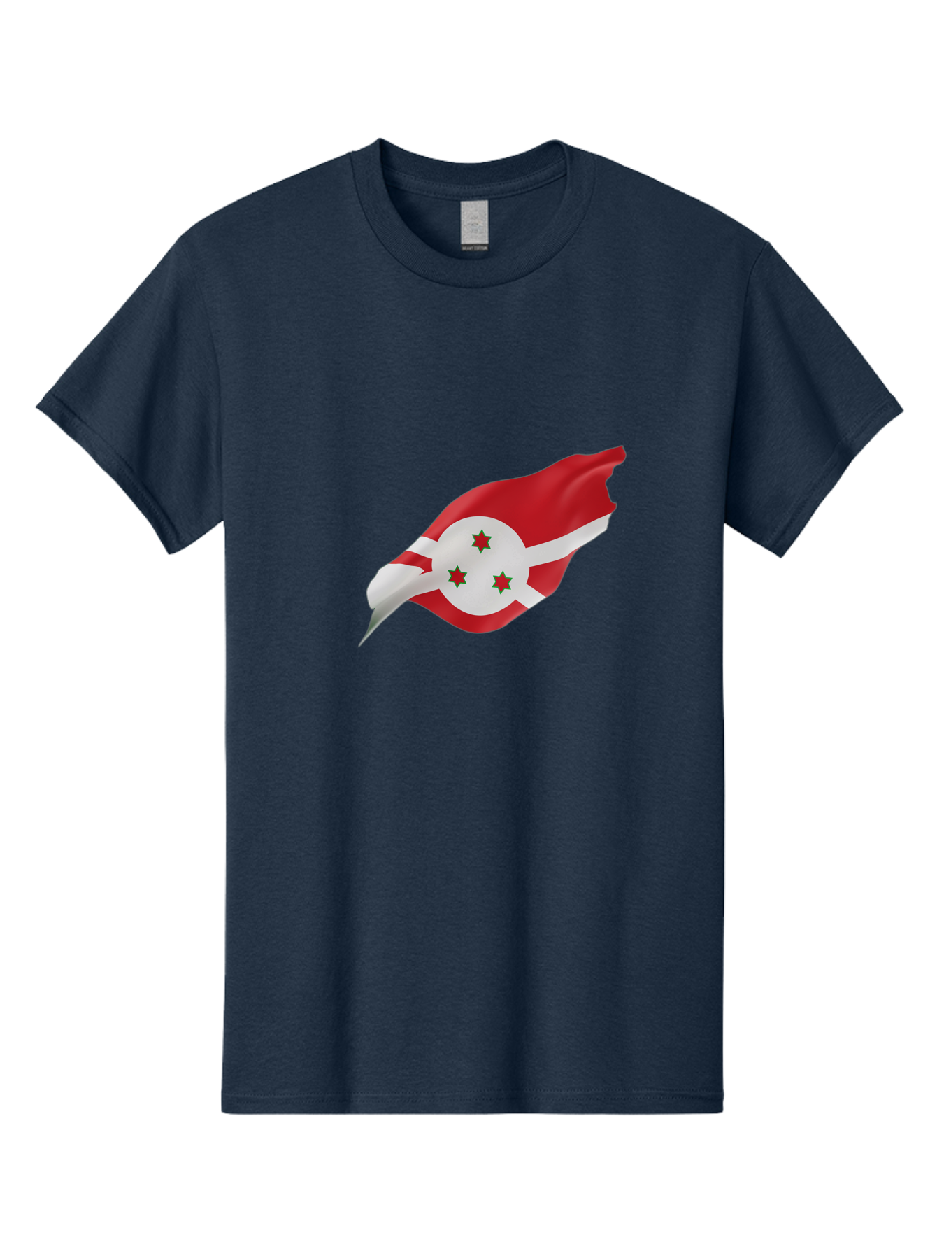 Burundi-Flag Men'S Graphic Tee, 100% Cotton, Comfortable Casual Summer Wear, Machine Washable, Vintage Camera, Old Camera, Antique Camera, Black Camera, Classic Photography, Photography Equipment, Nostalgic Device, Film Camera, Camera Art Bal907
