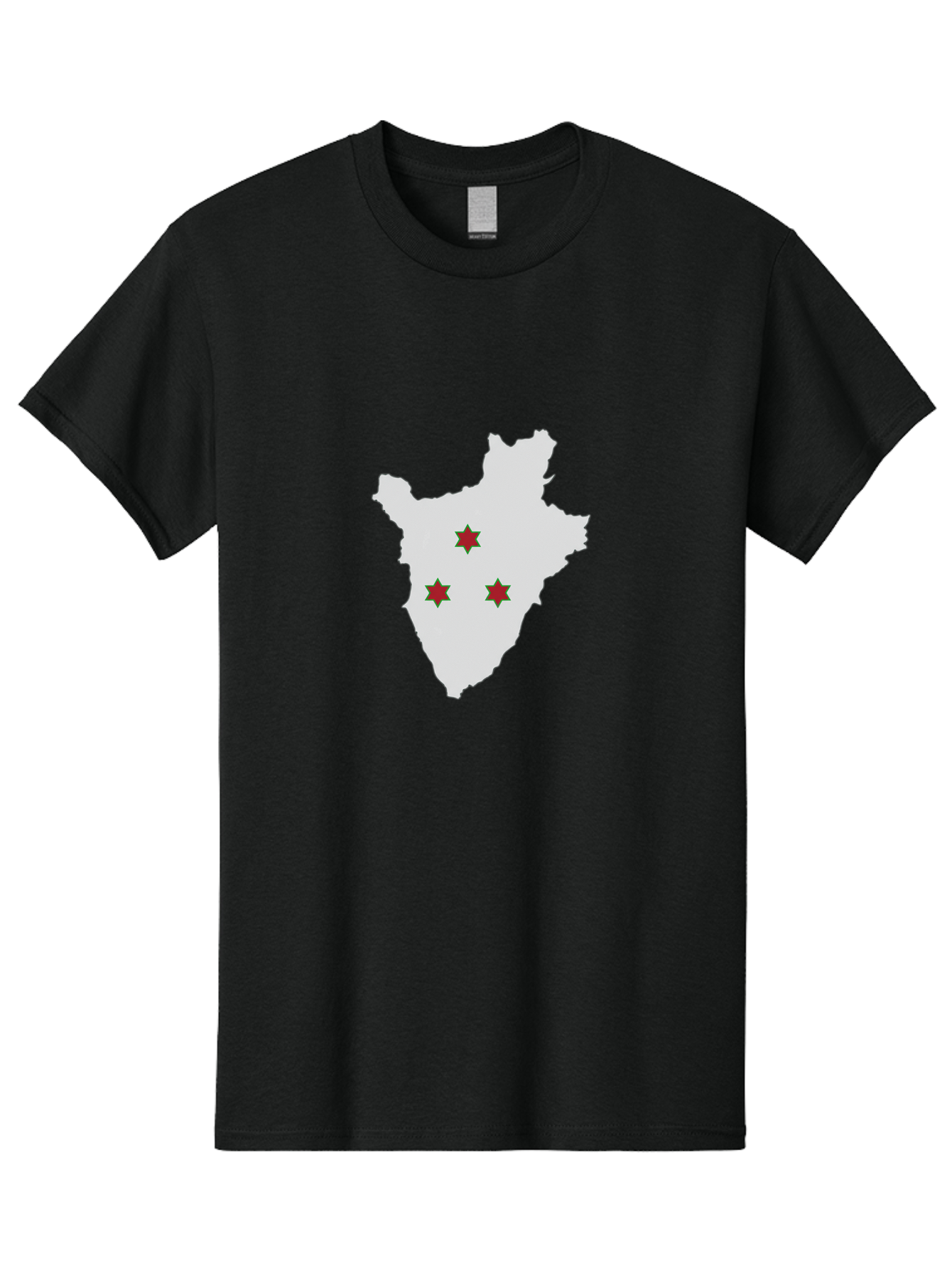 Burundi-Map Men'S Graphic Tee, 100% Cotton, Comfortable Casual Summer Wear, Machine Washable, Vintage Camera, Old Camera, Antique Camera, Black Camera, Classic Photography, Photography Equipment, Nostalgic Device, Film Camera, Camera Art Bal908
