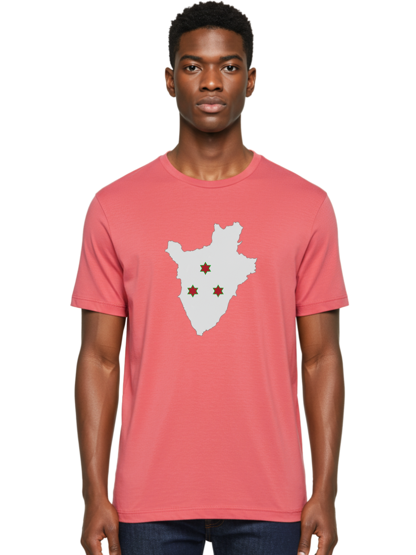 Burundi-Map Men'S Graphic Tee, 100% Cotton, Comfortable Casual Summer Wear, Machine Washable, Vintage Camera, Old Camera, Antique Camera, Black Camera, Classic Photography, Photography Equipment, Nostalgic Device, Film Camera, Camera Art Bal908