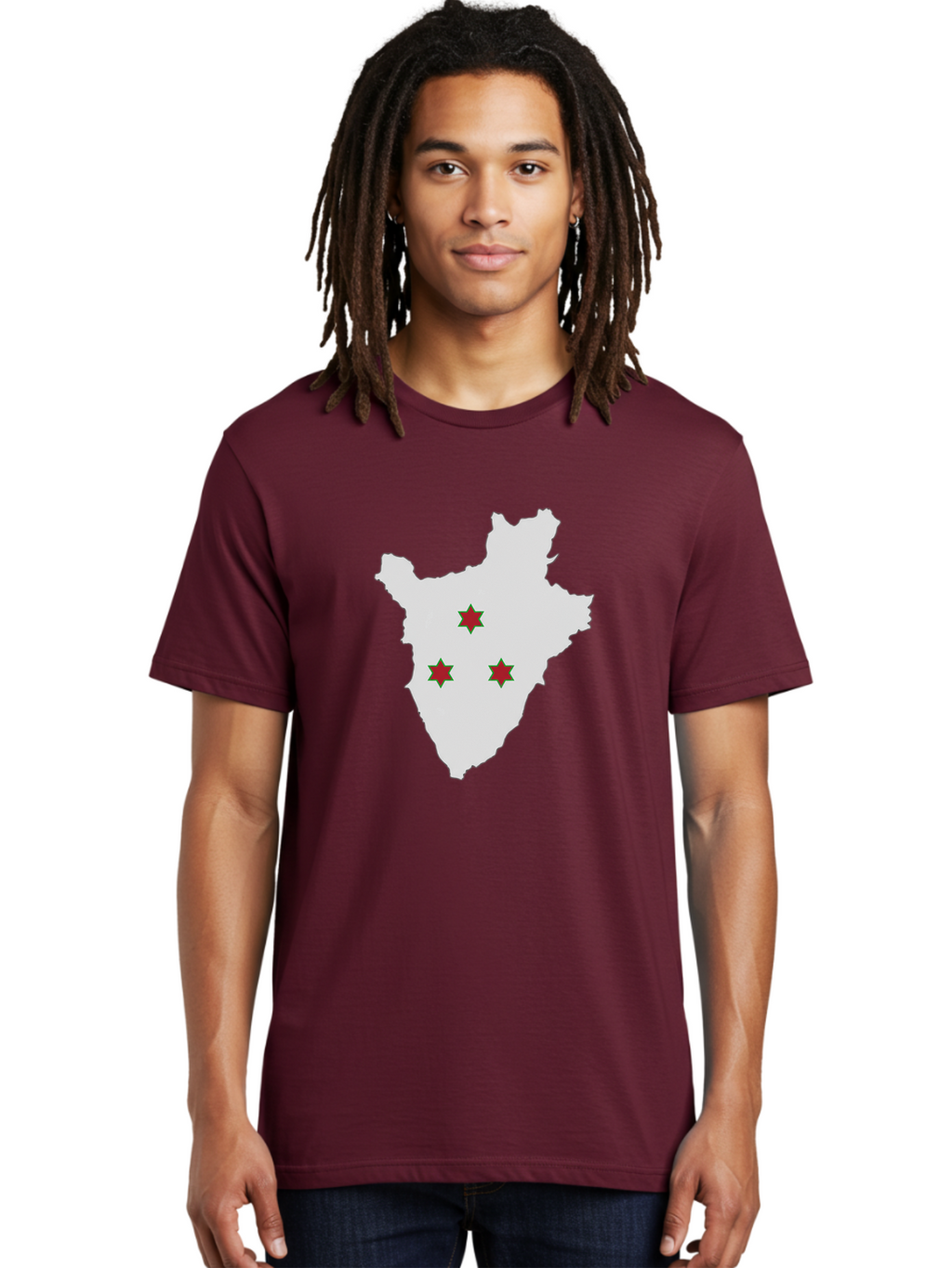 Burundi-Map Men'S Graphic Tee, 100% Cotton, Comfortable Casual Summer Wear, Machine Washable, Vintage Camera, Old Camera, Antique Camera, Black Camera, Classic Photography, Photography Equipment, Nostalgic Device, Film Camera, Camera Art Bal908