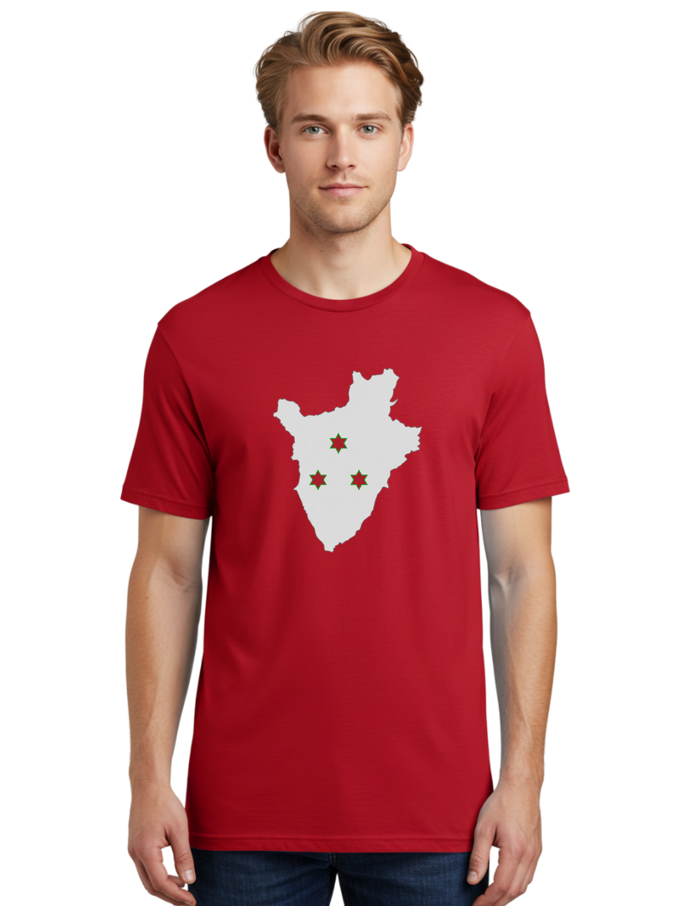 Burundi-Map Men'S Graphic Tee, 100% Cotton, Comfortable Casual Summer Wear, Machine Washable, Vintage Camera, Old Camera, Antique Camera, Black Camera, Classic Photography, Photography Equipment, Nostalgic Device, Film Camera, Camera Art Bal908