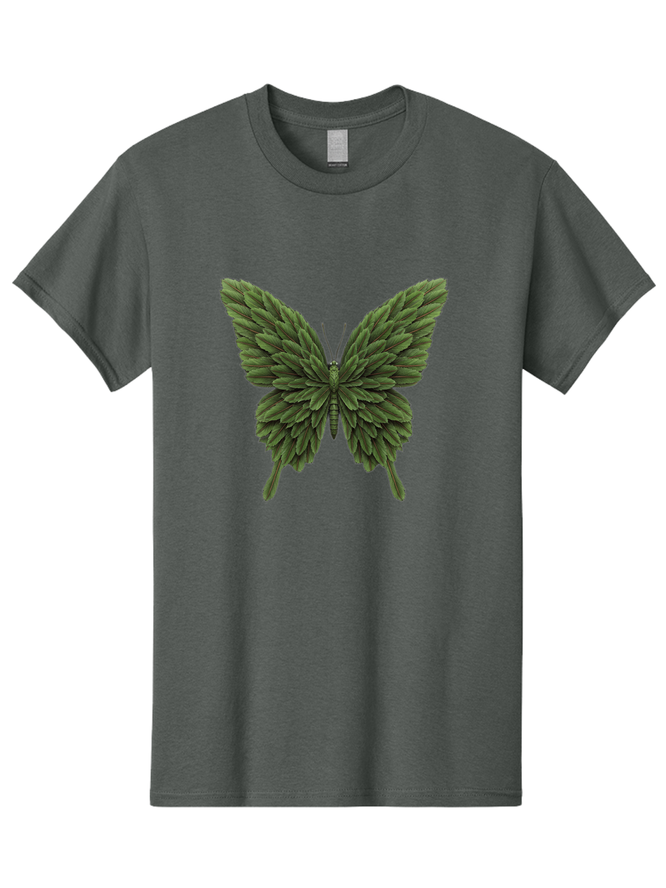 Butterfly-Made-Of-Leaves-1 Men'S Graphic Tee, 100% Cotton, Comfortable Casual Summer Wear, Machine Washable, Vintage Camera, Old Camera, Antique Camera, Black Camera, Classic Photography, Photography Equipment, Nostalgic Device, Film Camera, Bal912