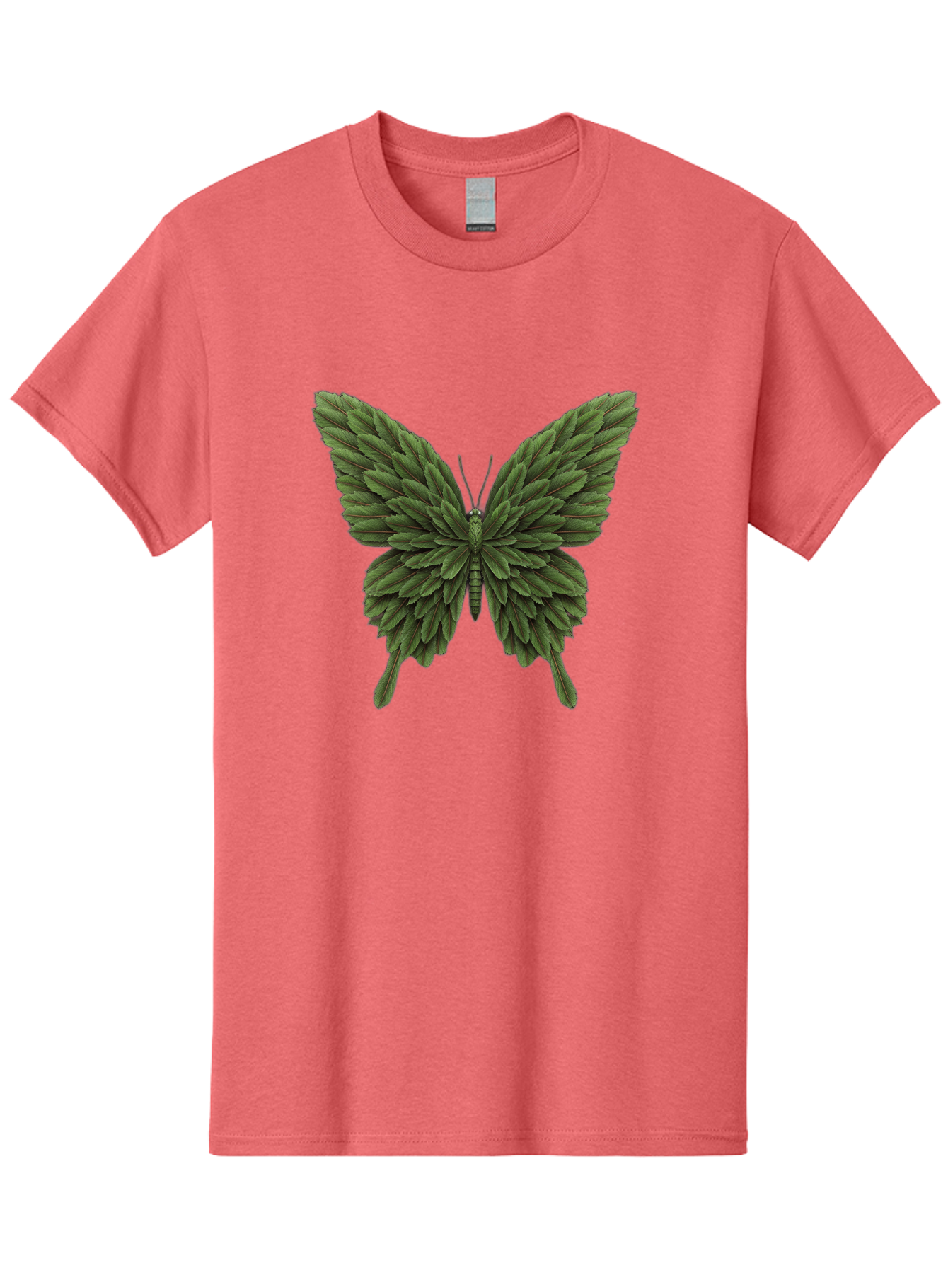 Butterfly-Made-Of-Leaves-1 Men'S Graphic Tee, 100% Cotton, Comfortable Casual Summer Wear, Machine Washable, Vintage Camera, Old Camera, Antique Camera, Black Camera, Classic Photography, Photography Equipment, Nostalgic Device, Film Camera, Bal912
