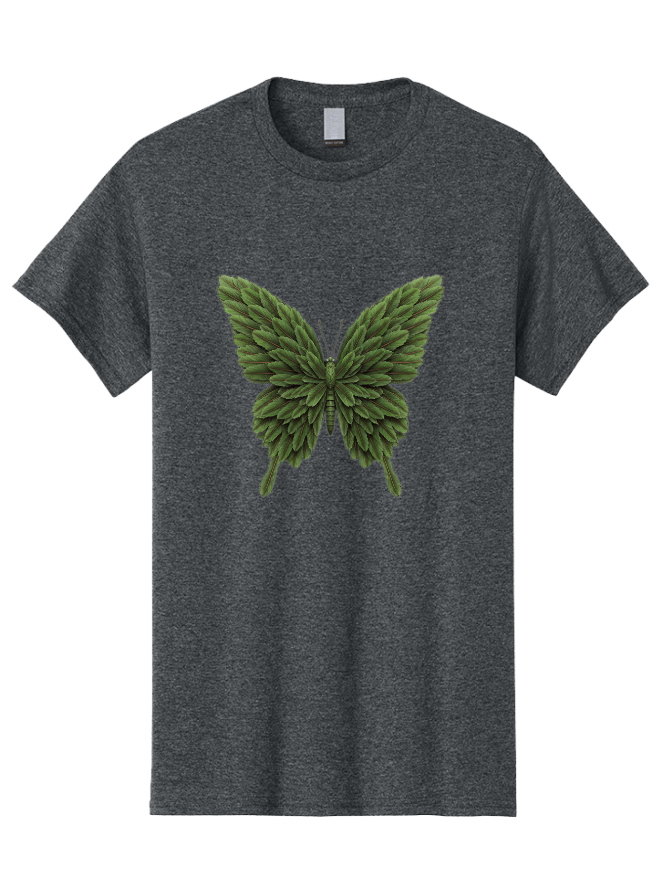 Butterfly-Made-Of-Leaves-1 Men'S Graphic Tee, 100% Cotton, Comfortable Casual Summer Wear, Machine Washable, Vintage Camera, Old Camera, Antique Camera, Black Camera, Classic Photography, Photography Equipment, Nostalgic Device, Film Camera, Bal912