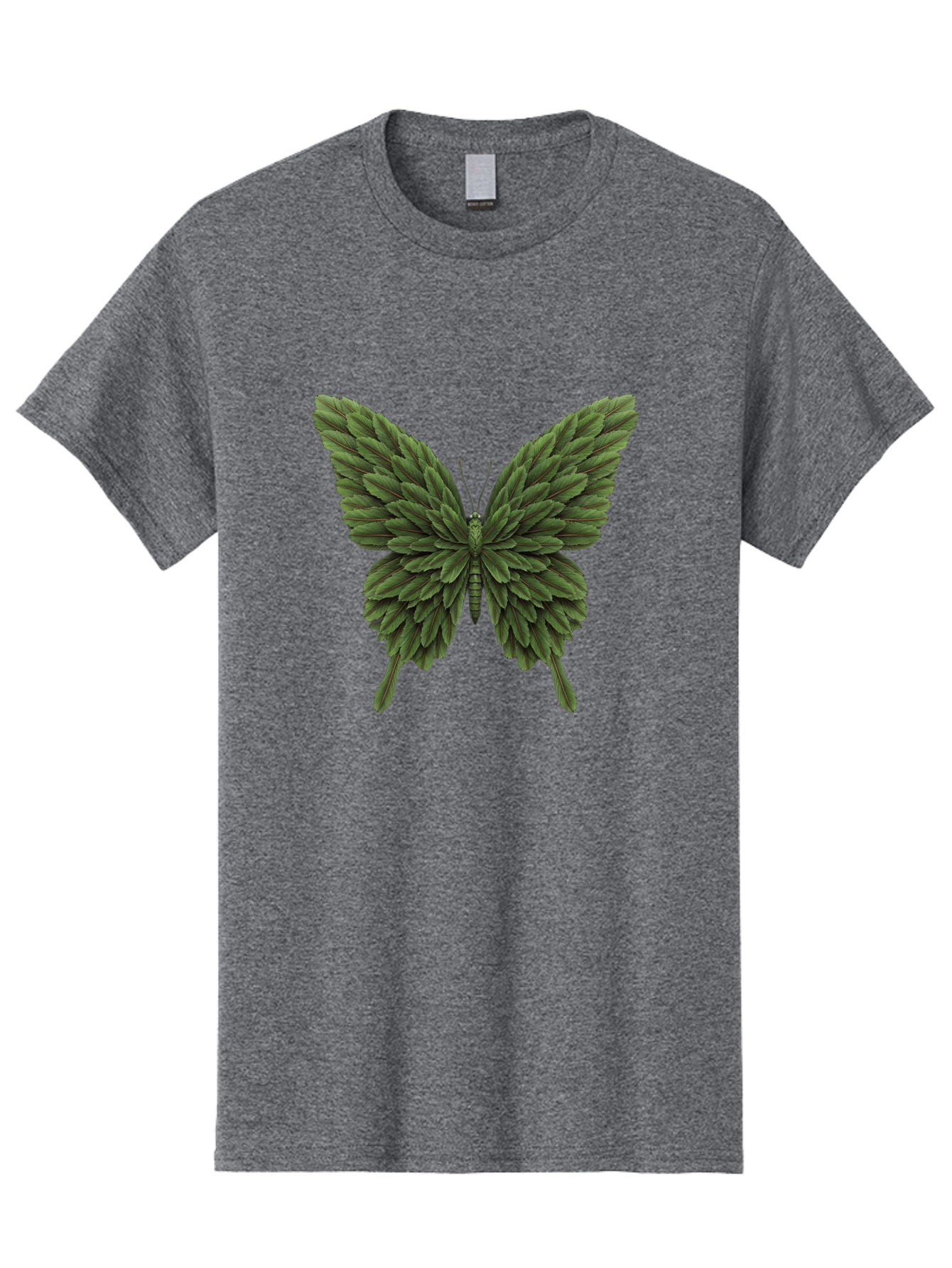 Butterfly-Made-Of-Leaves-1 Men'S Graphic Tee, 100% Cotton, Comfortable Casual Summer Wear, Machine Washable, Vintage Camera, Old Camera, Antique Camera, Black Camera, Classic Photography, Photography Equipment, Nostalgic Device, Film Camera, Bal912