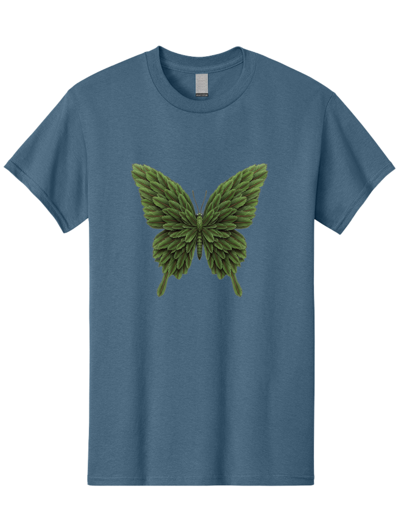 Butterfly-Made-Of-Leaves-1 Men'S Graphic Tee, 100% Cotton, Comfortable Casual Summer Wear, Machine Washable, Vintage Camera, Old Camera, Antique Camera, Black Camera, Classic Photography, Photography Equipment, Nostalgic Device, Film Camera, Bal912
