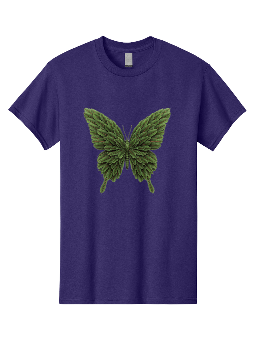 Butterfly-Made-Of-Leaves-1 Men'S Graphic Tee, 100% Cotton, Comfortable Casual Summer Wear, Machine Washable, Vintage Camera, Old Camera, Antique Camera, Black Camera, Classic Photography, Photography Equipment, Nostalgic Device, Film Camera, Bal912