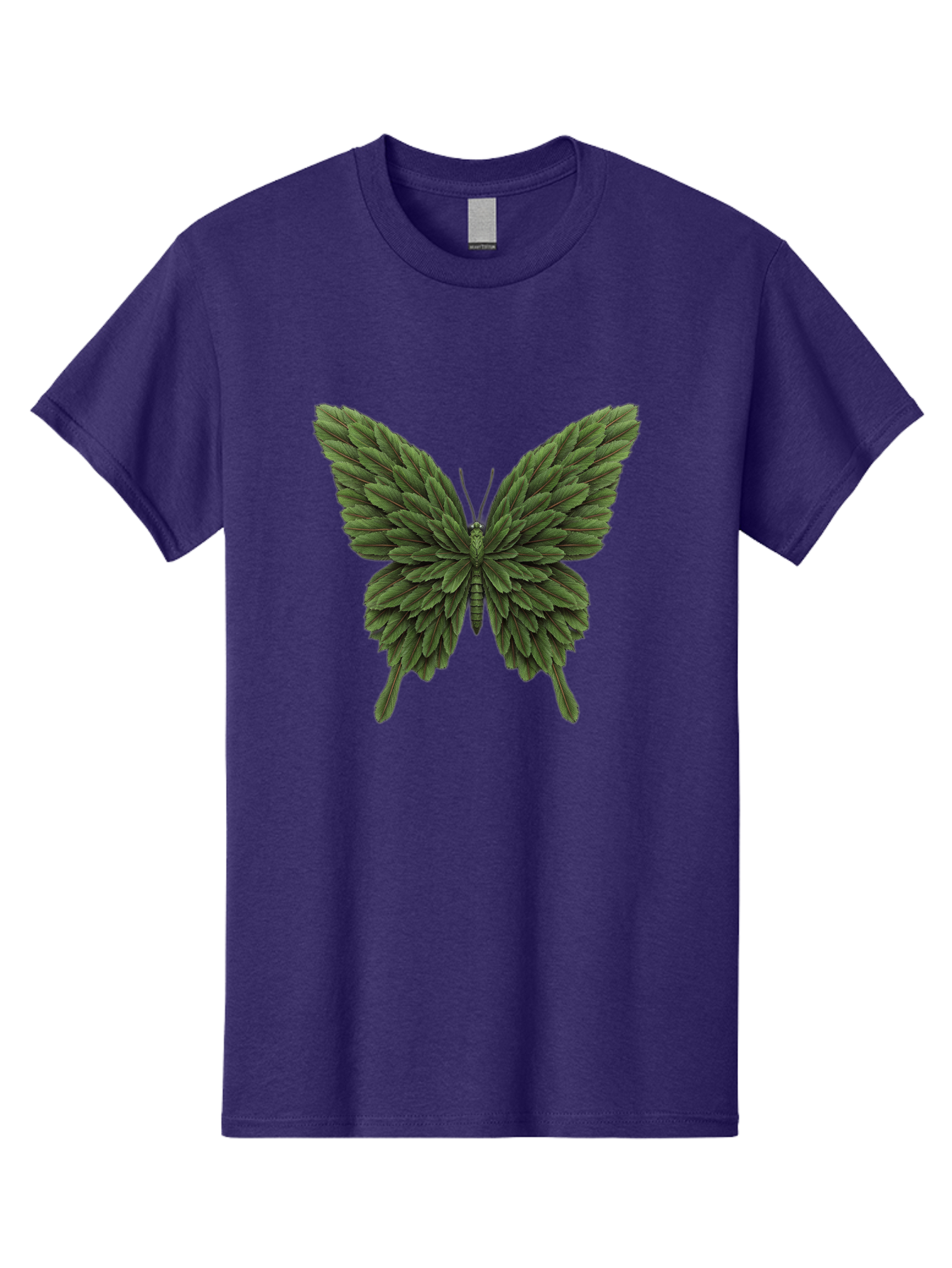Butterfly-Made-Of-Leaves-1 Men'S Graphic Tee, 100% Cotton, Comfortable Casual Summer Wear, Machine Washable, Vintage Camera, Old Camera, Antique Camera, Black Camera, Classic Photography, Photography Equipment, Nostalgic Device, Film Camera, Bal912