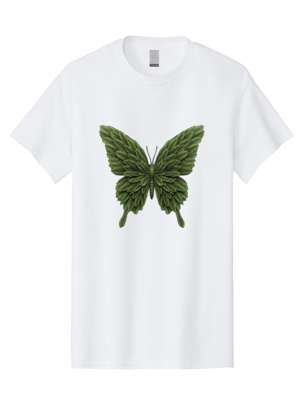 Butterfly-Made-Of-Leaves-1 Men'S Graphic Tee, 100% Cotton, Comfortable Casual Summer Wear, Machine Washable, Vintage Camera, Old Camera, Antique Camera, Black Camera, Classic Photography, Photography Equipment, Nostalgic Device, Film Camera, Bal912