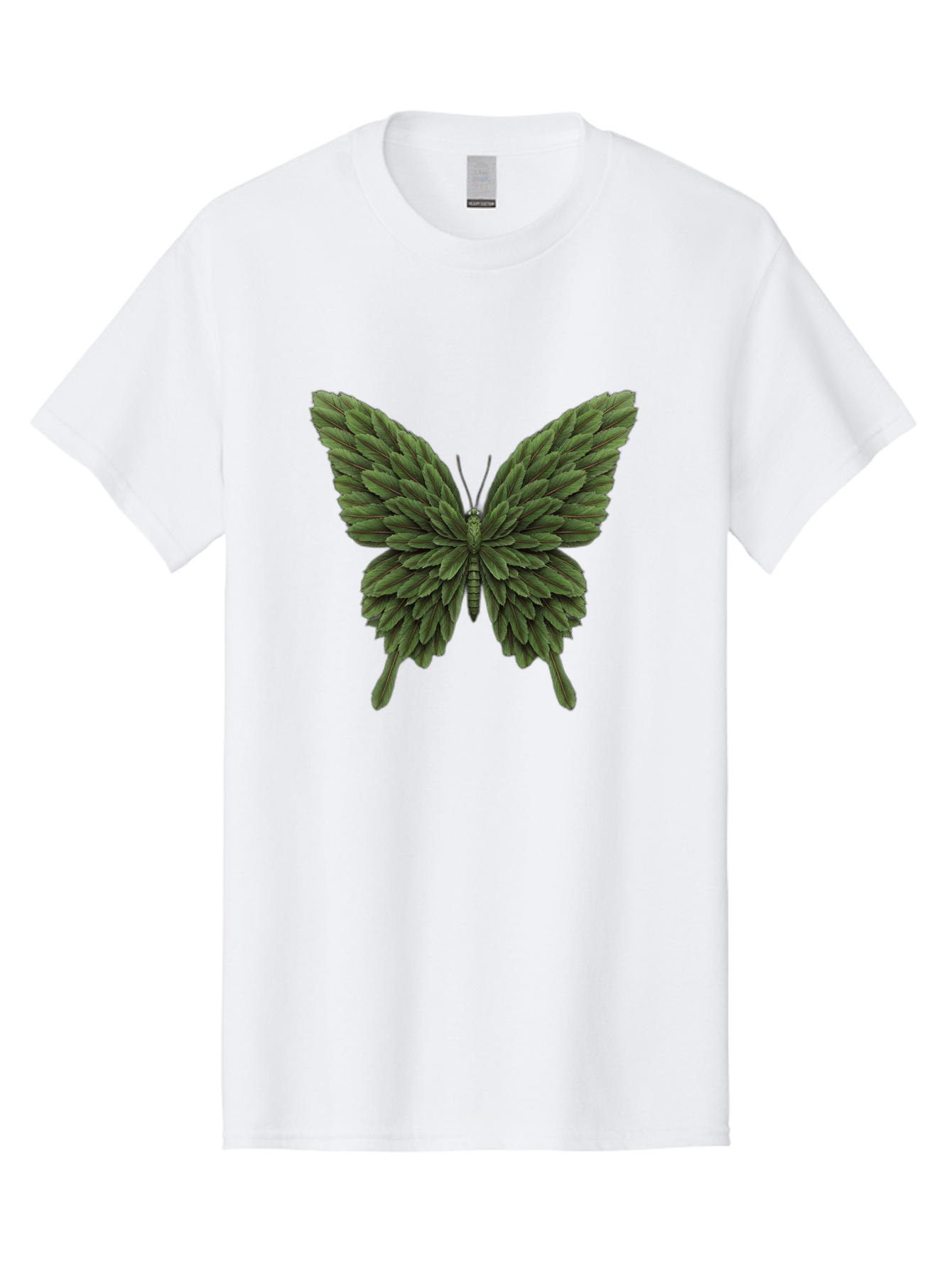 Butterfly-Made-Of-Leaves-1 Men'S Graphic Tee, 100% Cotton, Comfortable Casual Summer Wear, Machine Washable, Vintage Camera, Old Camera, Antique Camera, Black Camera, Classic Photography, Photography Equipment, Nostalgic Device, Film Camera, Bal912