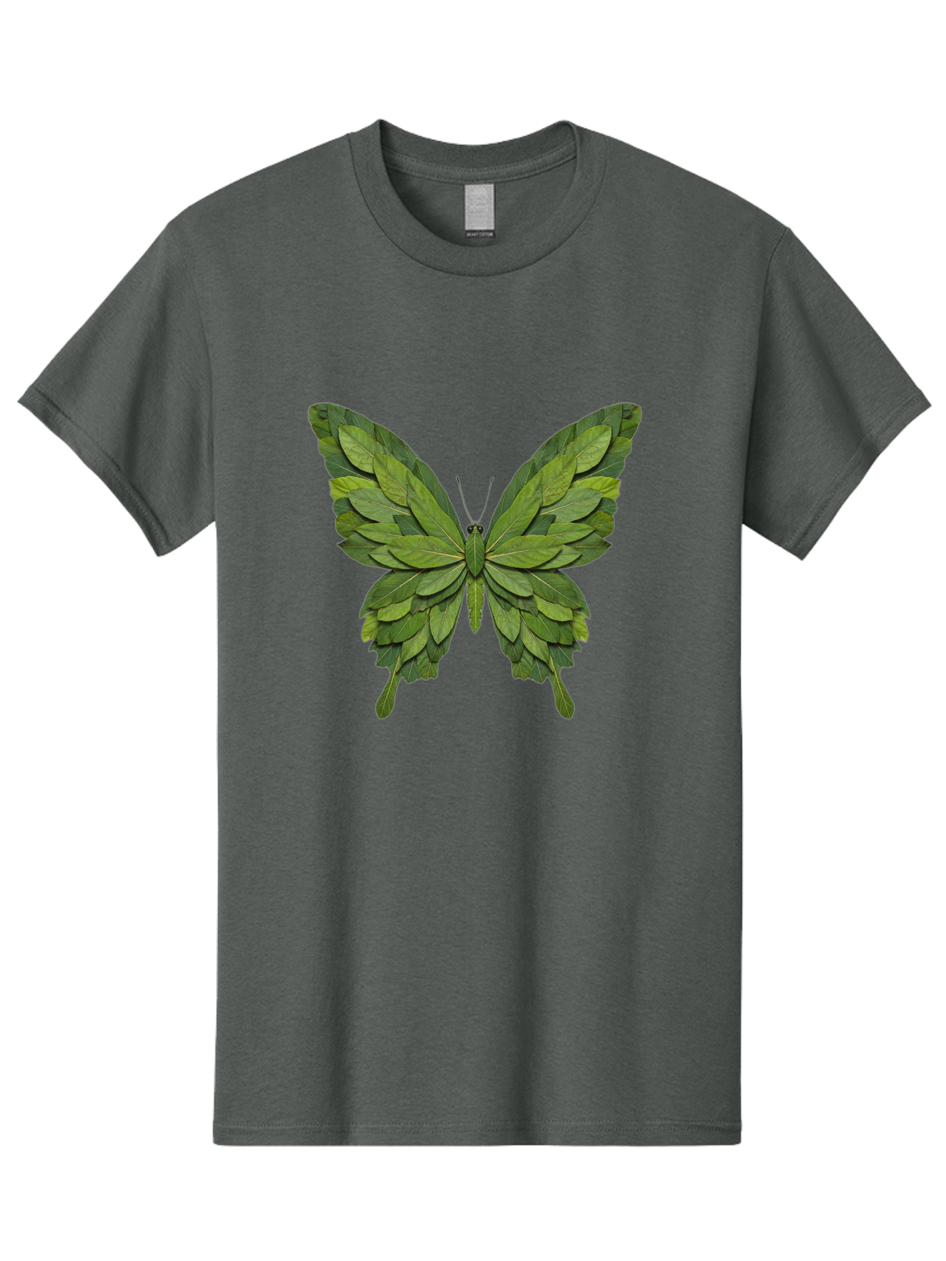 Butterfly-Made-Of-Leaves-2 Men'S Graphic Tee, 100% Cotton, Comfortable Casual Summer Wear, Machine Washable, Vintage Camera, Old Camera, Antique Camera, Black Camera, Classic Photography, Photography Equipment, Nostalgic Device, Film Camera, Bal913