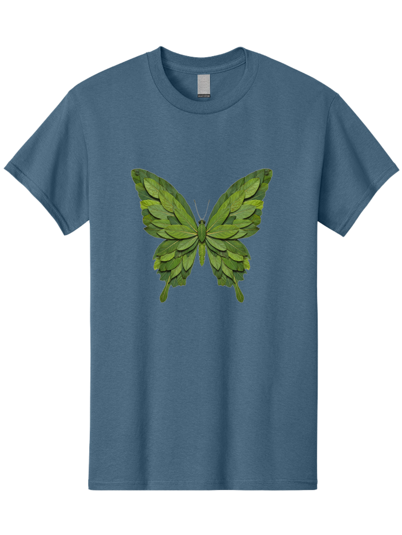 Butterfly-Made-Of-Leaves-2 Men'S Graphic Tee, 100% Cotton, Comfortable Casual Summer Wear, Machine Washable, Vintage Camera, Old Camera, Antique Camera, Black Camera, Classic Photography, Photography Equipment, Nostalgic Device, Film Camera, Bal913