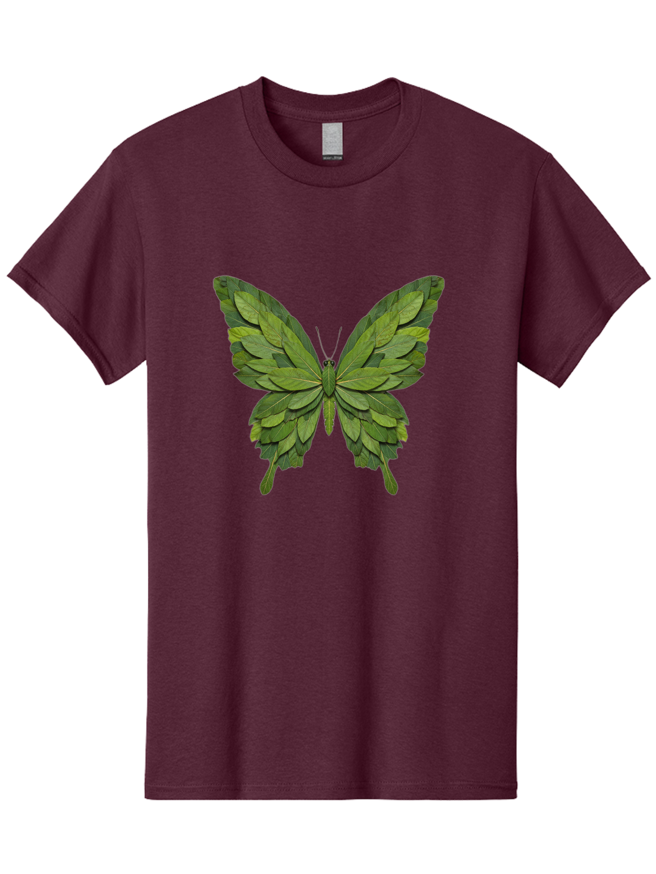 Butterfly-Made-Of-Leaves-2 Men'S Graphic Tee, 100% Cotton, Comfortable Casual Summer Wear, Machine Washable, Vintage Camera, Old Camera, Antique Camera, Black Camera, Classic Photography, Photography Equipment, Nostalgic Device, Film Camera, Bal913