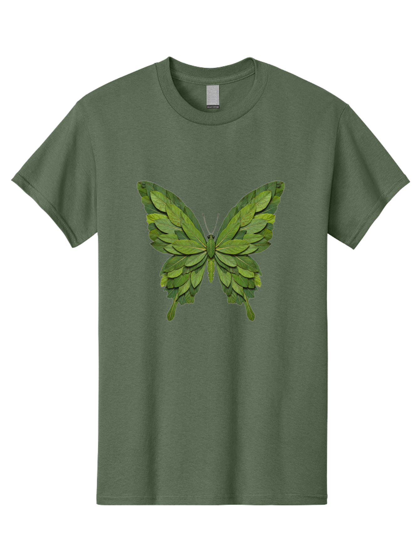 Butterfly-Made-Of-Leaves-2 Men'S Graphic Tee, 100% Cotton, Comfortable Casual Summer Wear, Machine Washable, Vintage Camera, Old Camera, Antique Camera, Black Camera, Classic Photography, Photography Equipment, Nostalgic Device, Film Camera, Bal913
