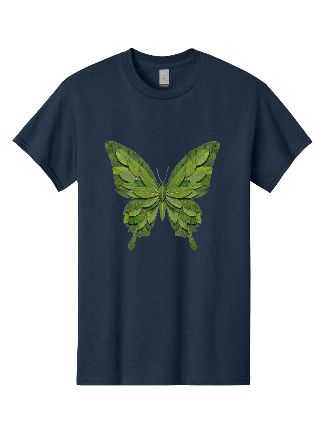Butterfly-Made-Of-Leaves-2 Men'S Graphic Tee, 100% Cotton, Comfortable Casual Summer Wear, Machine Washable, Vintage Camera, Old Camera, Antique Camera, Black Camera, Classic Photography, Photography Equipment, Nostalgic Device, Film Camera, Bal913