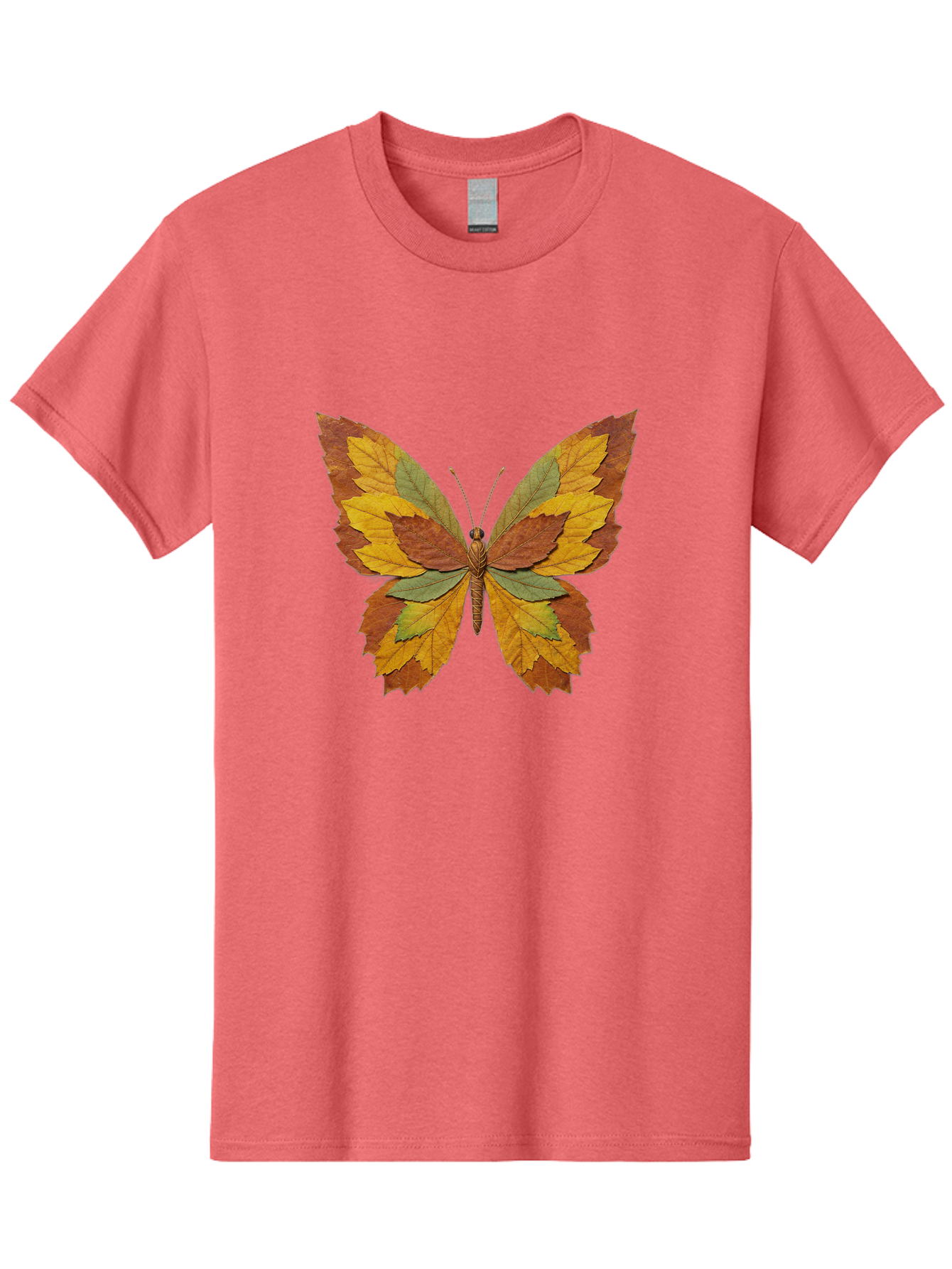Butterfly-Made-Of-Leaves Men'S Graphic Tee, 100% Cotton, Comfortable Casual Summer Wear, Machine Washable, Vintage Camera, Old Camera, Antique Camera, Black Camera, Classic Photography, Photography Equipment, Nostalgic Device, Film Camera, Bal914