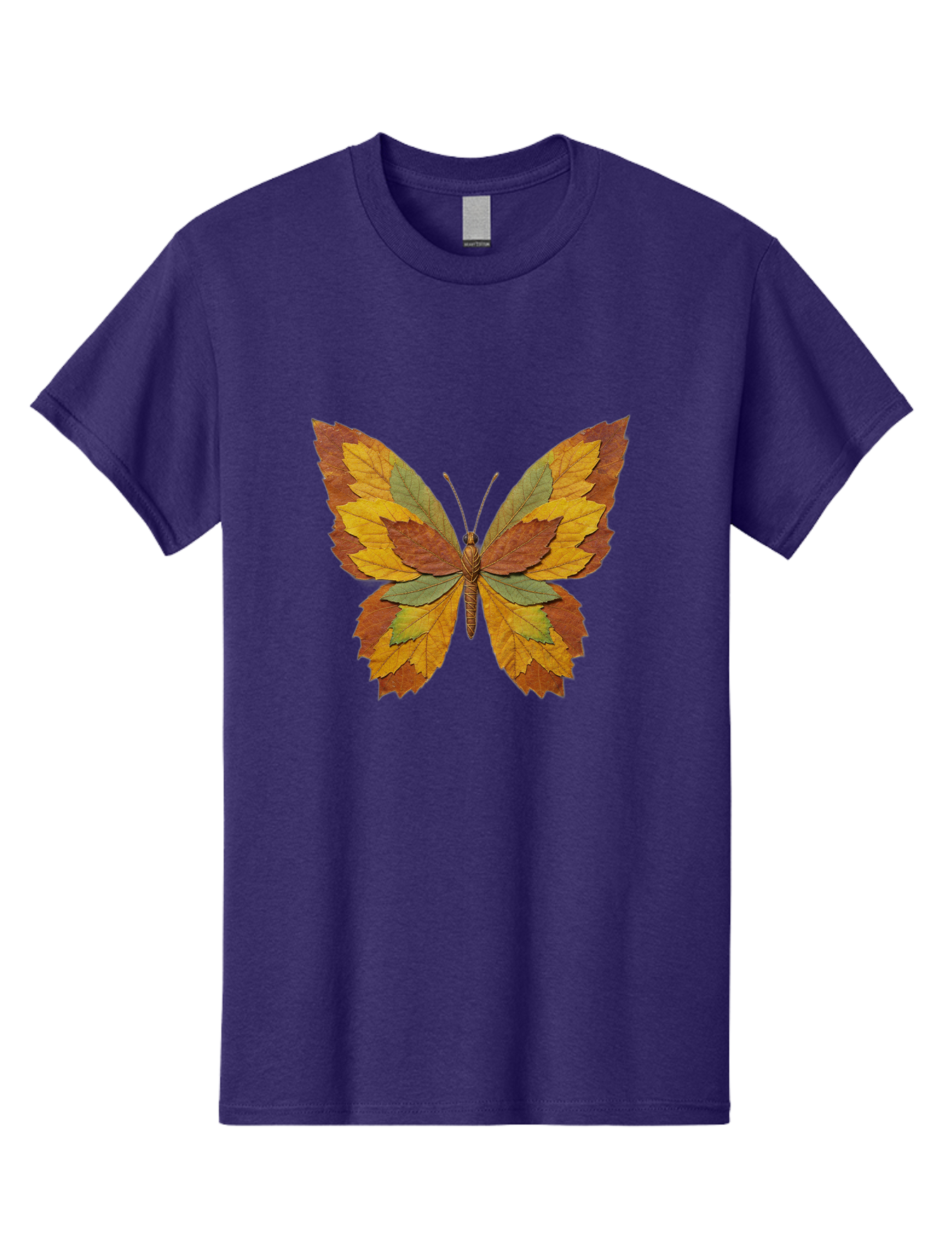 Butterfly-Made-Of-Leaves Men'S Graphic Tee, 100% Cotton, Comfortable Casual Summer Wear, Machine Washable, Vintage Camera, Old Camera, Antique Camera, Black Camera, Classic Photography, Photography Equipment, Nostalgic Device, Film Camera, Bal914
