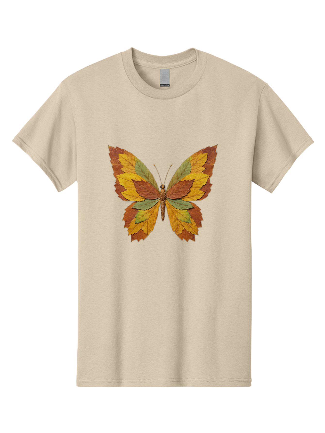Butterfly-Made-Of-Leaves Men'S Graphic Tee, 100% Cotton, Comfortable Casual Summer Wear, Machine Washable, Vintage Camera, Old Camera, Antique Camera, Black Camera, Classic Photography, Photography Equipment, Nostalgic Device, Film Camera, Bal914