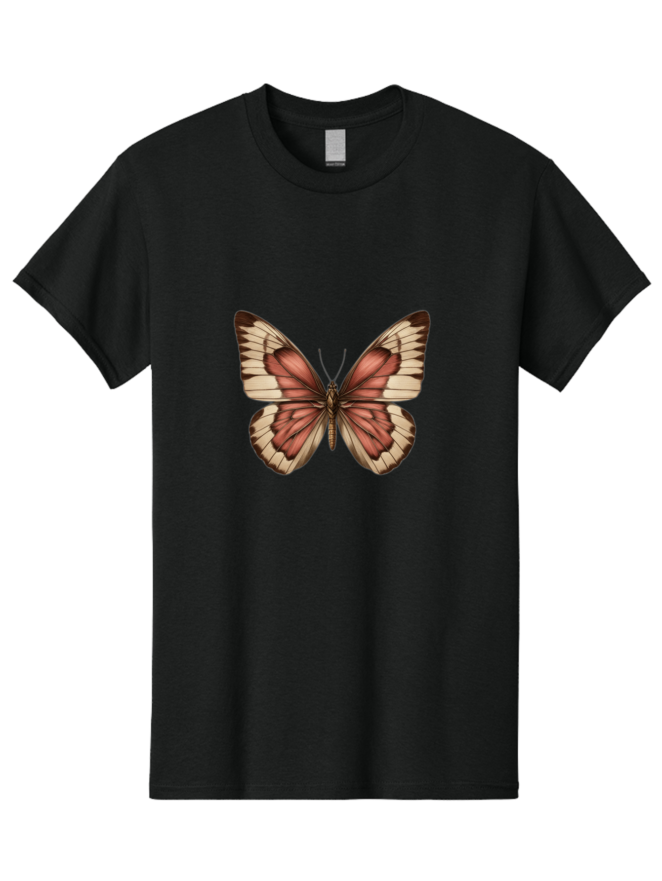 Butterfly Men'S Graphic Tee, 100% Cotton, Comfortable Casual Summer Wear, Machine Washable, Vintage Camera, Old Camera, Antique Camera, Black Camera, Classic Photography, Photography Equipment, Nostalgic Device, Film Camera, Camera Art Bal915