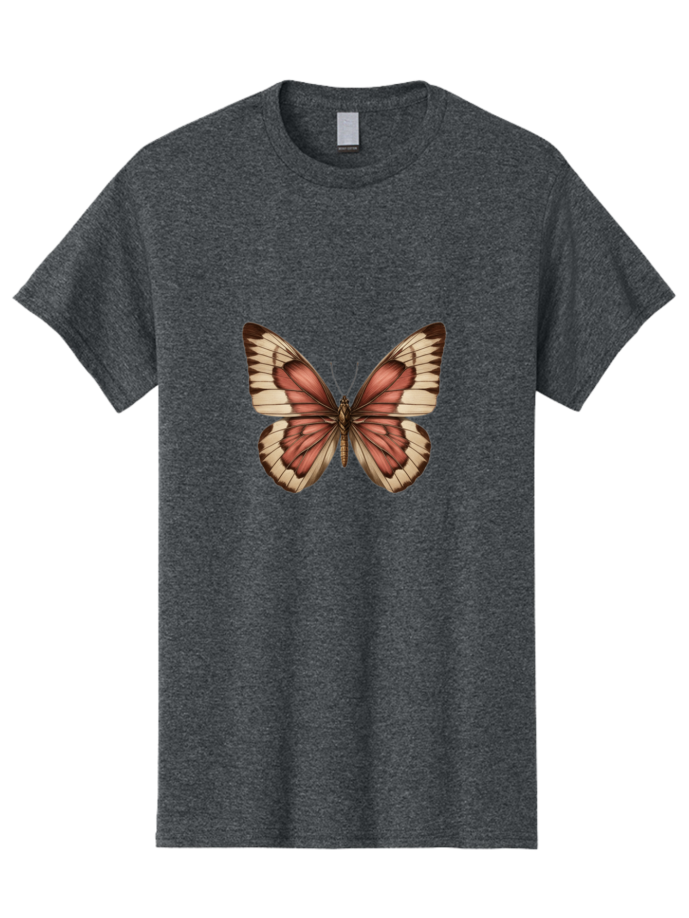 Butterfly Men'S Graphic Tee, 100% Cotton, Comfortable Casual Summer Wear, Machine Washable, Vintage Camera, Old Camera, Antique Camera, Black Camera, Classic Photography, Photography Equipment, Nostalgic Device, Film Camera, Camera Art Bal915