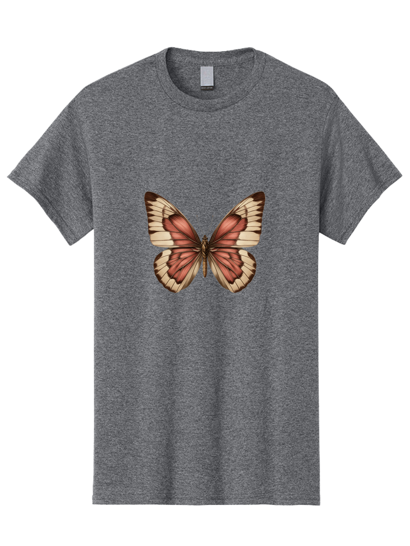 Butterfly Men'S Graphic Tee, 100% Cotton, Comfortable Casual Summer Wear, Machine Washable, Vintage Camera, Old Camera, Antique Camera, Black Camera, Classic Photography, Photography Equipment, Nostalgic Device, Film Camera, Camera Art Bal915
