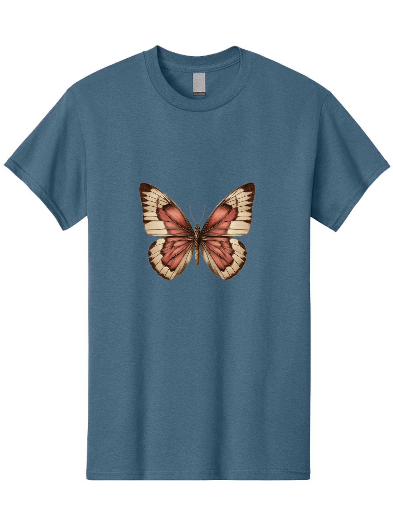 Butterfly Men'S Graphic Tee, 100% Cotton, Comfortable Casual Summer Wear, Machine Washable, Vintage Camera, Old Camera, Antique Camera, Black Camera, Classic Photography, Photography Equipment, Nostalgic Device, Film Camera, Camera Art Bal915