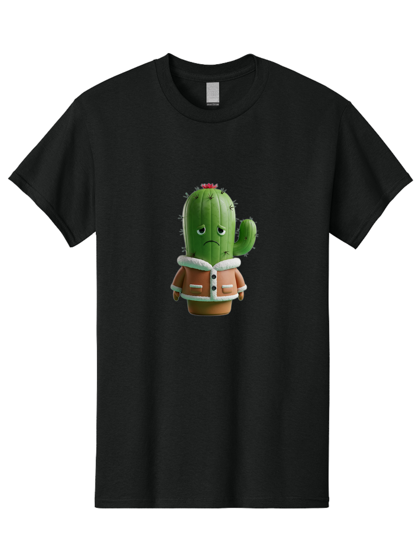 Cactus-Character-1 Men'S Graphic Tee, 100% Cotton, Comfortable Casual Summer Wear, Machine Washable, Vintage Camera, Old Camera, Antique Camera, Black Camera, Classic Photography, Photography Equipment, Nostalgic Device, Film Camera, Bal917