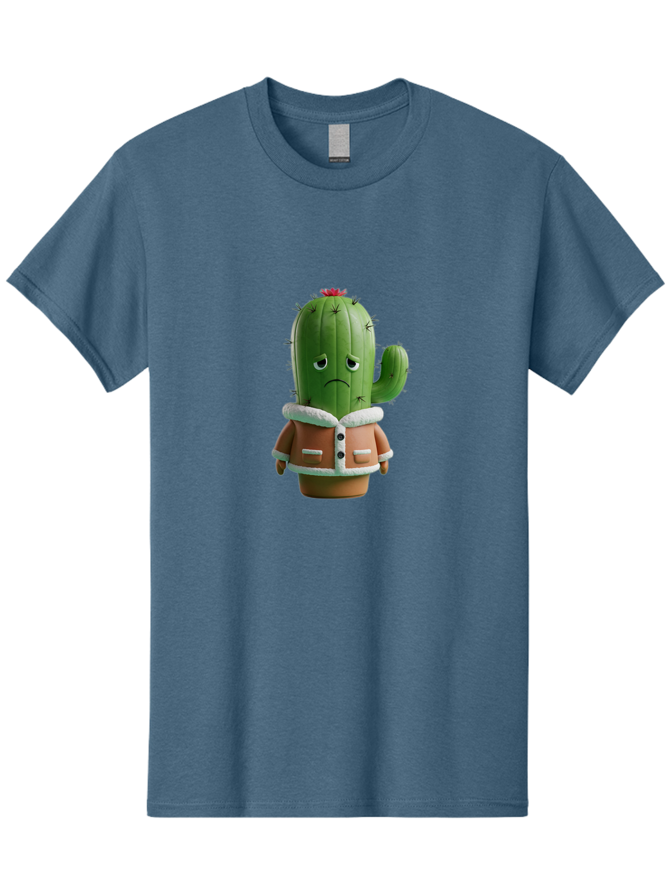Cactus-Character-1 Men'S Graphic Tee, 100% Cotton, Comfortable Casual Summer Wear, Machine Washable, Vintage Camera, Old Camera, Antique Camera, Black Camera, Classic Photography, Photography Equipment, Nostalgic Device, Film Camera, Bal917