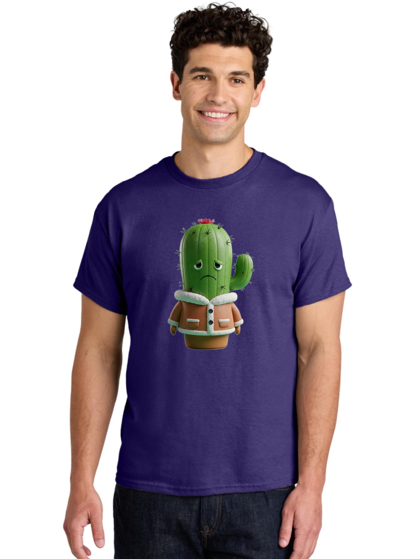 Cactus-Character-1 Men'S Graphic Tee, 100% Cotton, Comfortable Casual Summer Wear, Machine Washable, Vintage Camera, Old Camera, Antique Camera, Black Camera, Classic Photography, Photography Equipment, Nostalgic Device, Film Camera, Bal917