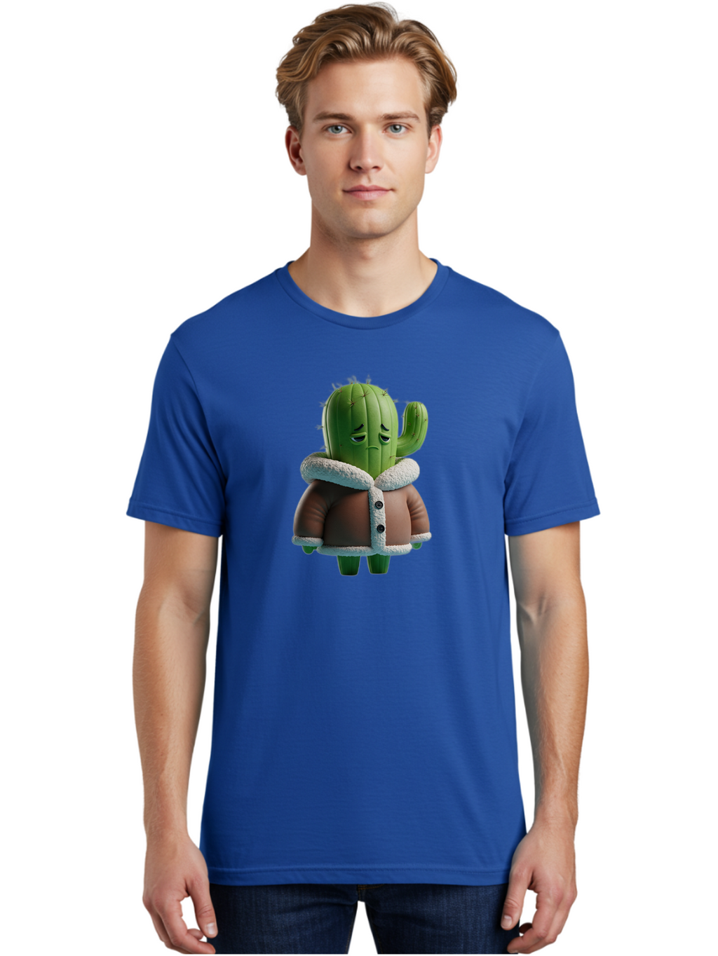 Cactus-Character Men'S Graphic Tee, 100% Cotton, Comfortable Casual Summer Wear, Machine Washable, Vintage Camera, Old Camera, Antique Camera, Black Camera, Classic Photography, Photography Equipment, Nostalgic Device, Film Camera, Camera Art Bal918