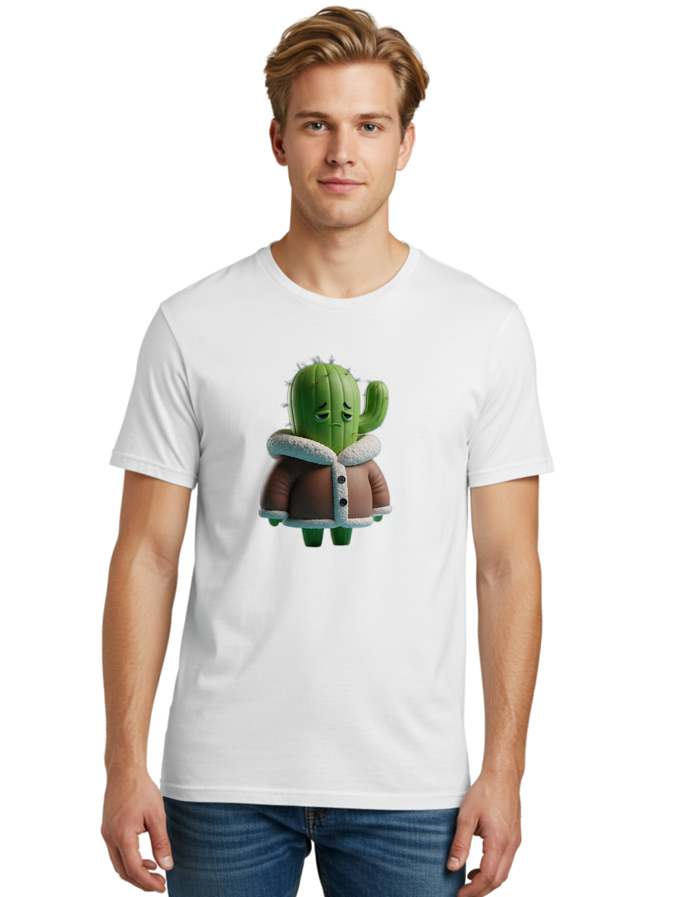 Cactus-Character Men'S Graphic Tee, 100% Cotton, Comfortable Casual Summer Wear, Machine Washable, Vintage Camera, Old Camera, Antique Camera, Black Camera, Classic Photography, Photography Equipment, Nostalgic Device, Film Camera, Camera Art Bal918