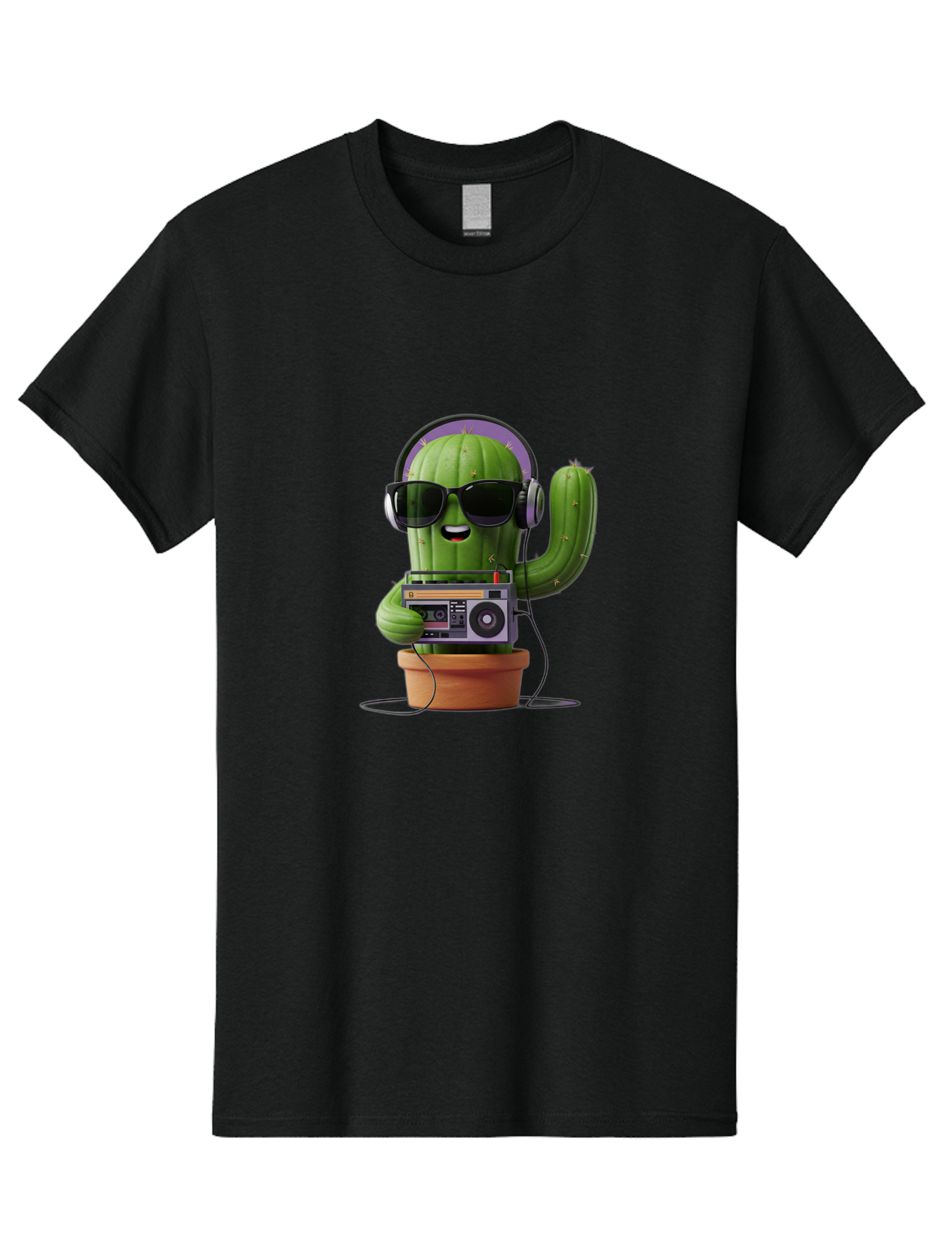 Cactus-Dj Men'S Graphic Tee, 100% Cotton, Comfortable Casual Summer Wear, Machine Washable, Vintage Camera, Old Camera, Antique Camera, Black Camera, Classic Photography, Photography Equipment, Nostalgic Device, Film Camera, Camera Art Bal919