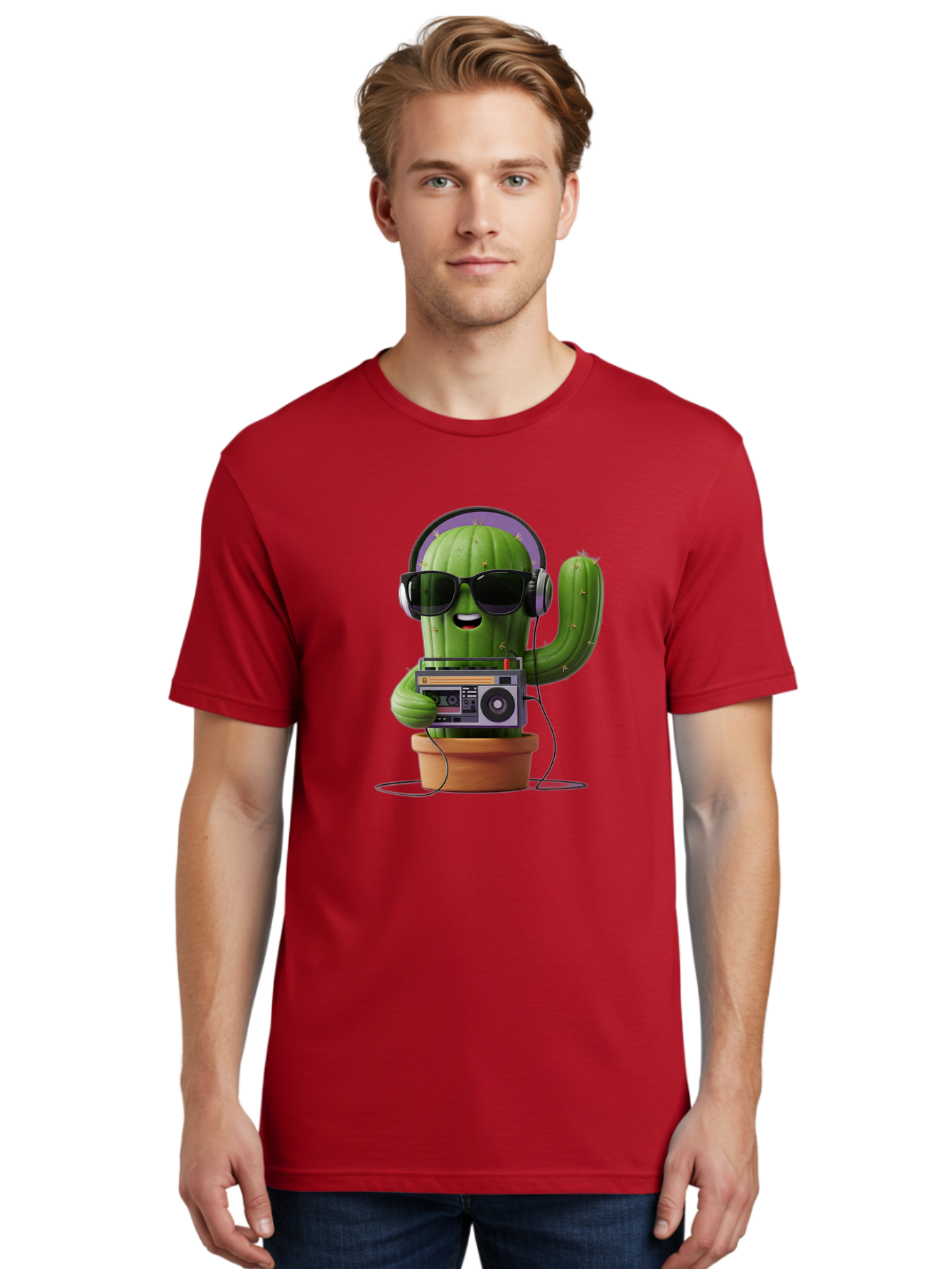 Cactus-Dj Men'S Graphic Tee, 100% Cotton, Comfortable Casual Summer Wear, Machine Washable, Vintage Camera, Old Camera, Antique Camera, Black Camera, Classic Photography, Photography Equipment, Nostalgic Device, Film Camera, Camera Art Bal919
