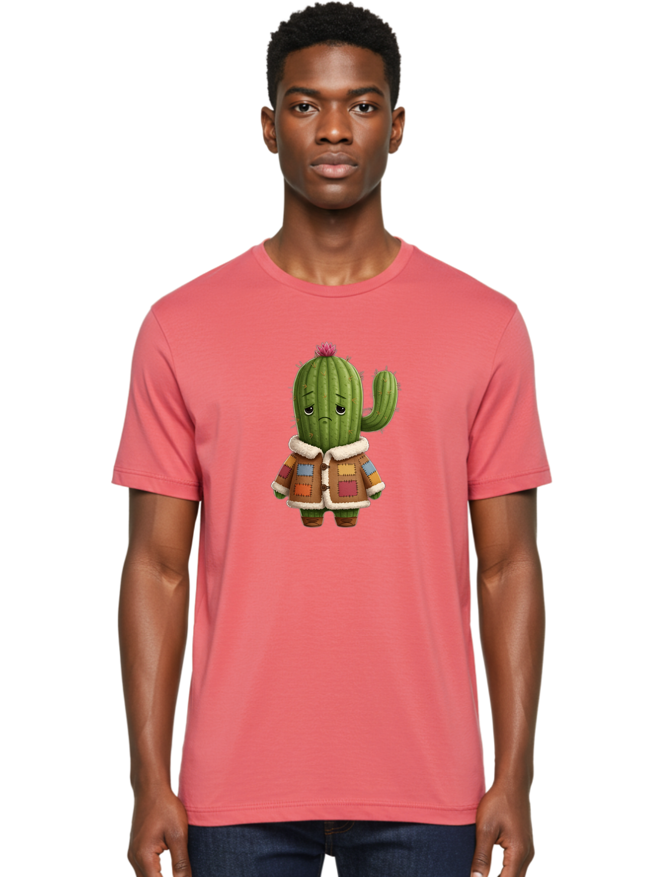 Cactus-In-Coat Men'S Graphic Tee, 100% Cotton, Comfortable Casual Summer Wear, Machine Washable, Vintage Camera, Old Camera, Antique Camera, Black Camera, Classic Photography, Photography Equipment, Nostalgic Device, Film Camera, Camera Art Bal921