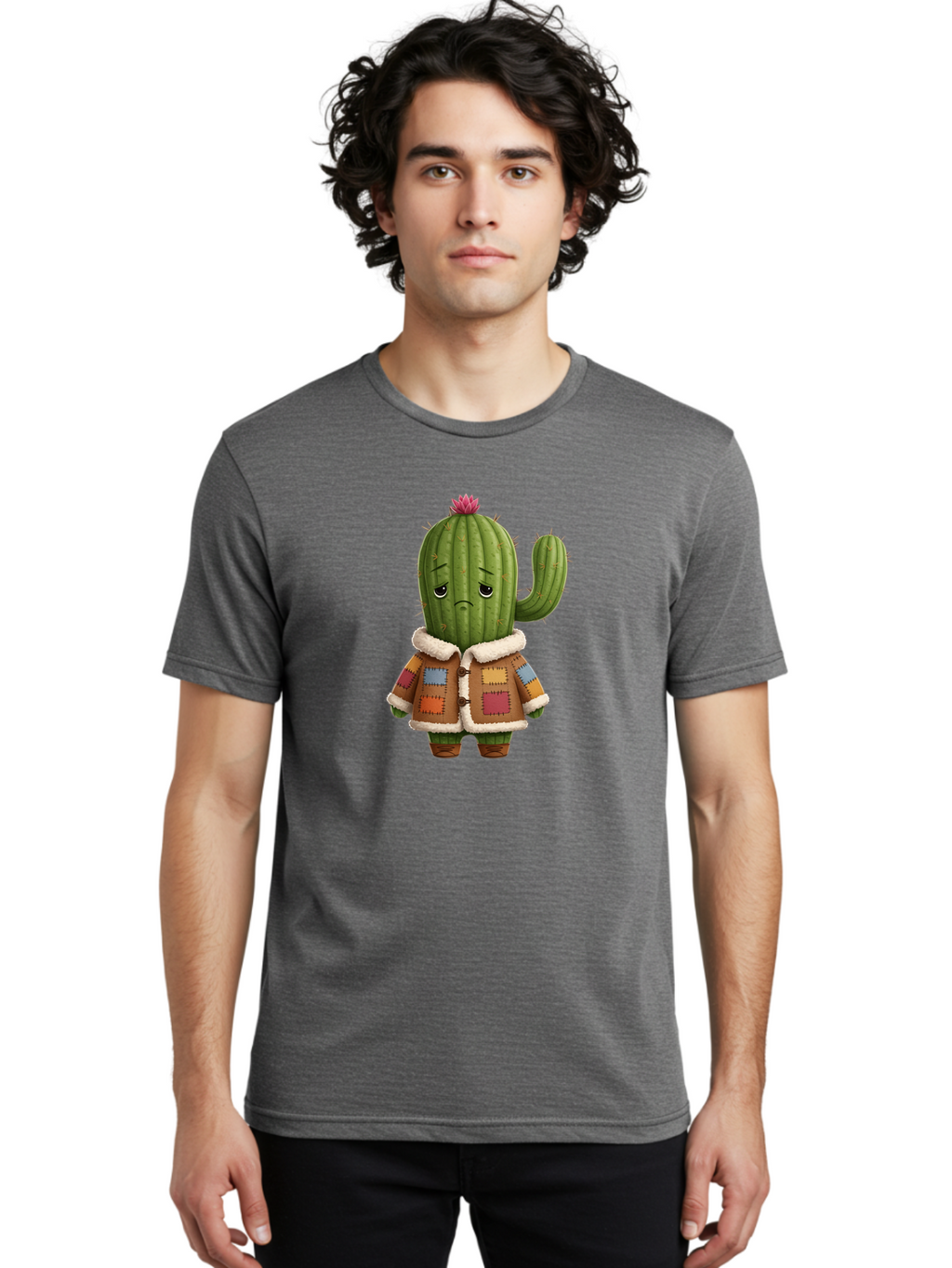 Cactus-In-Coat Men'S Graphic Tee, 100% Cotton, Comfortable Casual Summer Wear, Machine Washable, Vintage Camera, Old Camera, Antique Camera, Black Camera, Classic Photography, Photography Equipment, Nostalgic Device, Film Camera, Camera Art Bal921