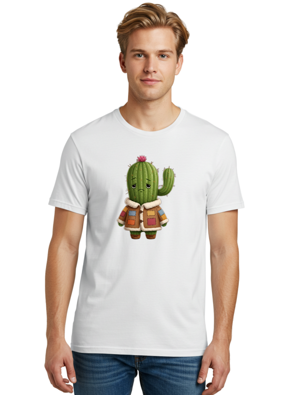 Cactus-In-Coat Men'S Graphic Tee, 100% Cotton, Comfortable Casual Summer Wear, Machine Washable, Vintage Camera, Old Camera, Antique Camera, Black Camera, Classic Photography, Photography Equipment, Nostalgic Device, Film Camera, Camera Art Bal921