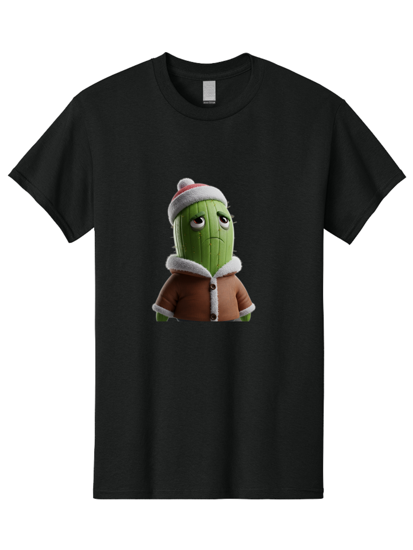 Cactus-In-Winter-Clothes Men'S Graphic Tee, 100% Cotton, Comfortable Casual Summer Wear, Machine Washable, Vintage Camera, Old Camera, Antique Camera, Black Camera, Classic Photography, Photography Equipment, Nostalgic Device, Film Camera, Bal922