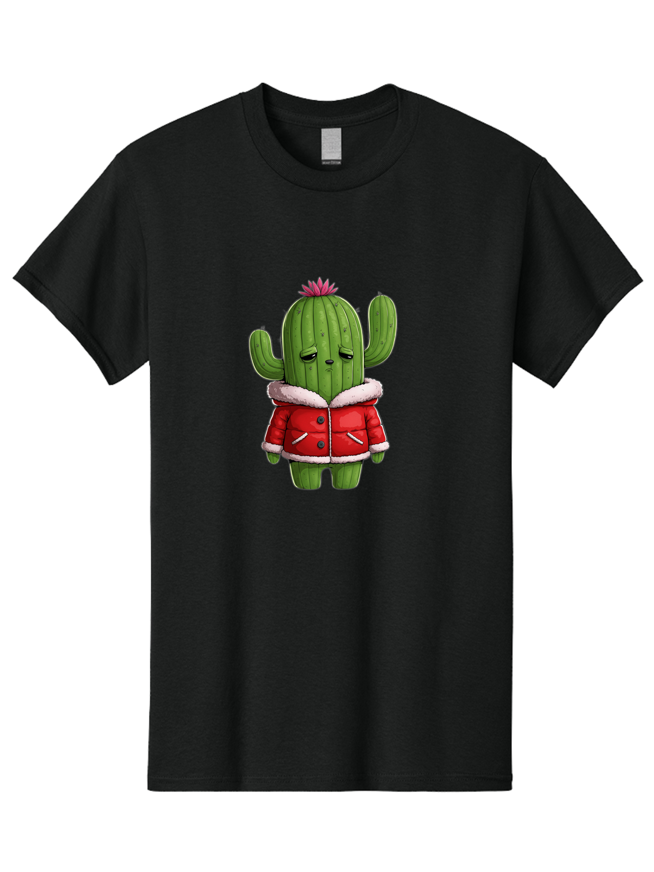 Cactus-In-Winter-Coat Men'S Graphic Tee, 100% Cotton, Comfortable Casual Summer Wear, Machine Washable, Vintage Camera, Old Camera, Antique Camera, Black Camera, Classic Photography, Photography Equipment, Nostalgic Device, Film Camera, Bal923