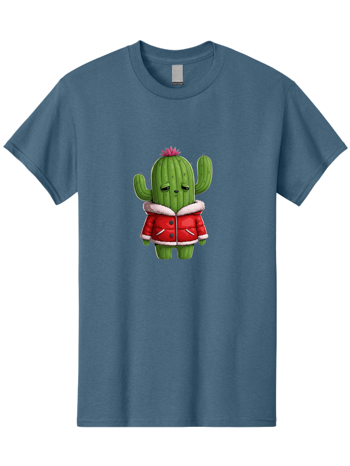 Cactus-In-Winter-Coat Men'S Graphic Tee, 100% Cotton, Comfortable Casual Summer Wear, Machine Washable, Vintage Camera, Old Camera, Antique Camera, Black Camera, Classic Photography, Photography Equipment, Nostalgic Device, Film Camera, Bal923