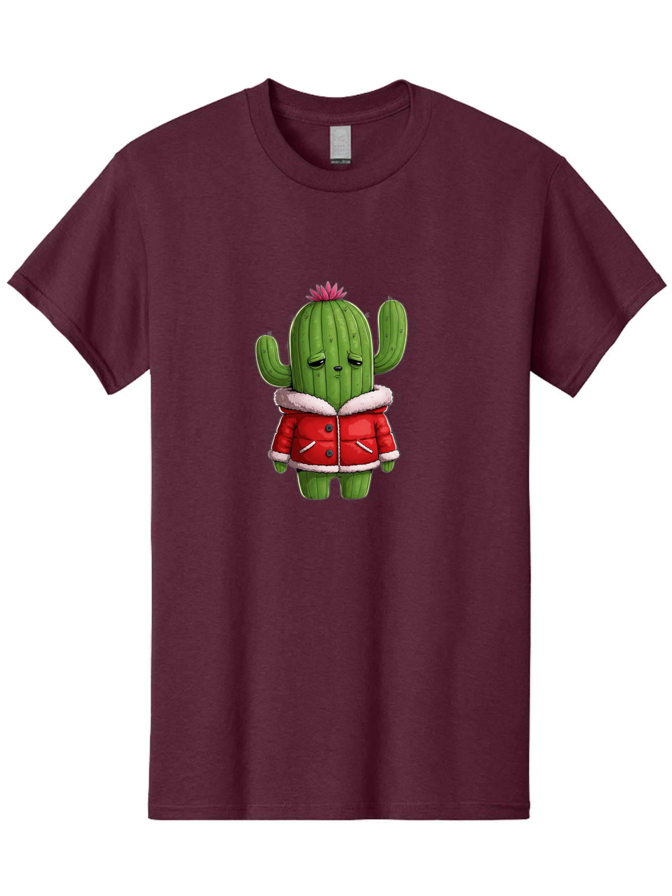 Cactus-In-Winter-Coat Men'S Graphic Tee, 100% Cotton, Comfortable Casual Summer Wear, Machine Washable, Vintage Camera, Old Camera, Antique Camera, Black Camera, Classic Photography, Photography Equipment, Nostalgic Device, Film Camera, Bal923