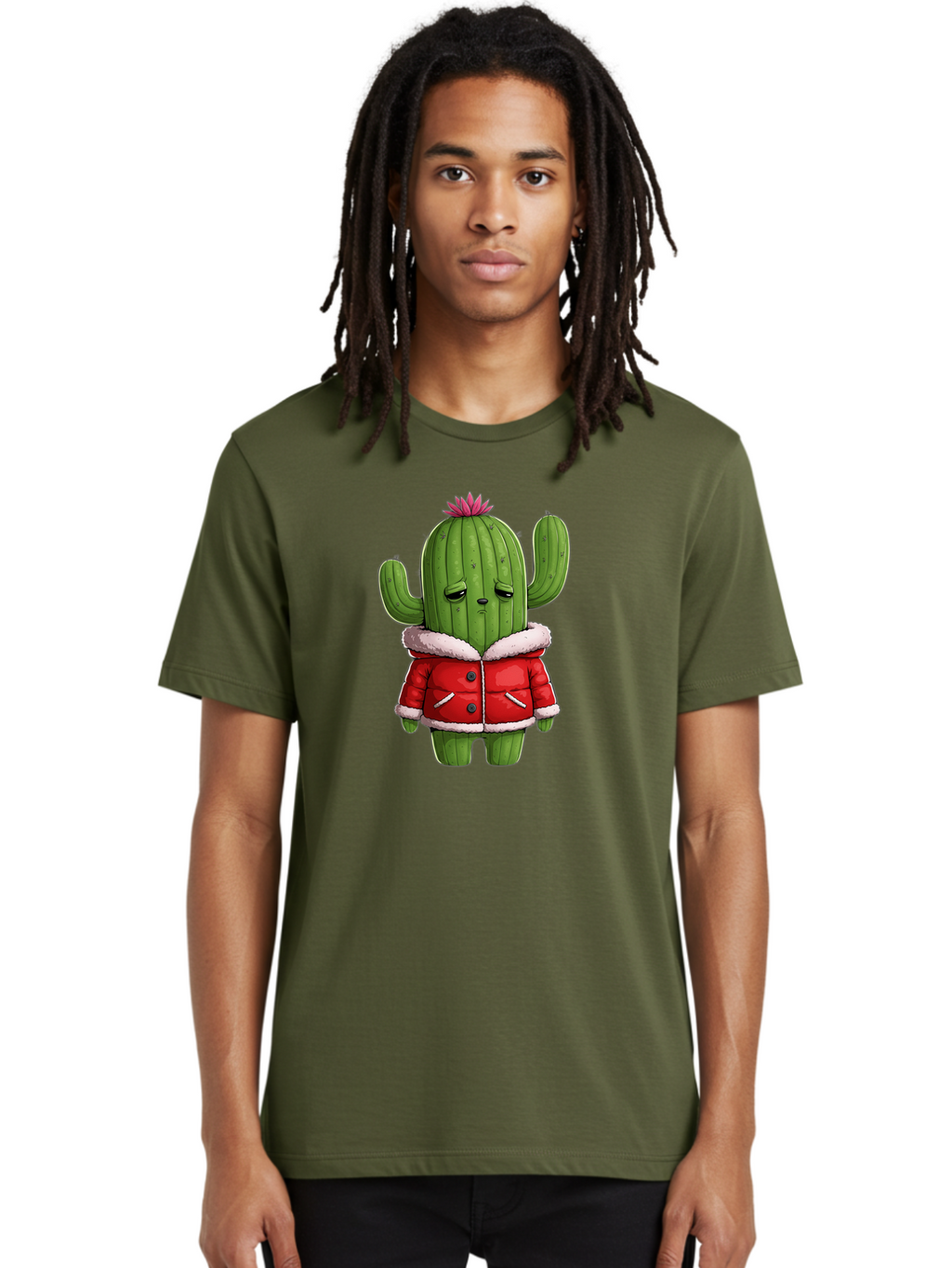 Cactus-In-Winter-Coat Men'S Graphic Tee, 100% Cotton, Comfortable Casual Summer Wear, Machine Washable, Vintage Camera, Old Camera, Antique Camera, Black Camera, Classic Photography, Photography Equipment, Nostalgic Device, Film Camera, Bal923