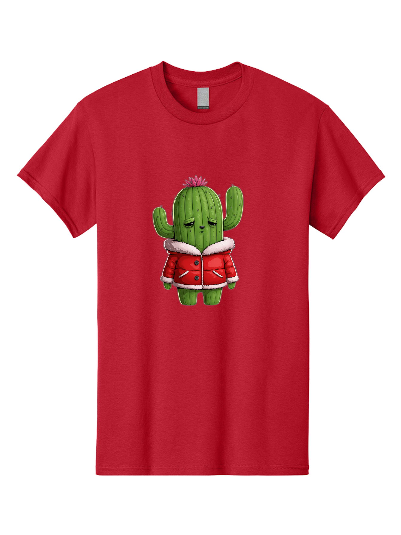 Cactus-In-Winter-Coat Men'S Graphic Tee, 100% Cotton, Comfortable Casual Summer Wear, Machine Washable, Vintage Camera, Old Camera, Antique Camera, Black Camera, Classic Photography, Photography Equipment, Nostalgic Device, Film Camera, Bal923