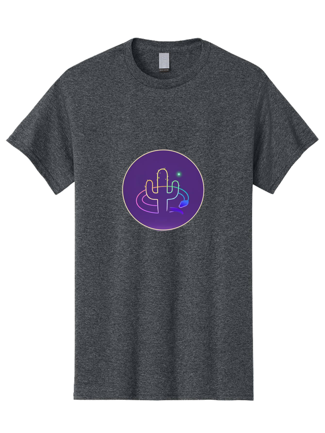 Cactus-Logo Men'S Graphic Tee, 100% Cotton, Comfortable Casual Summer Wear, Machine Washable, Vintage Camera, Old Camera, Antique Camera, Black Camera, Classic Photography, Photography Equipment, Nostalgic Device, Film Camera, Camera Art Bal924