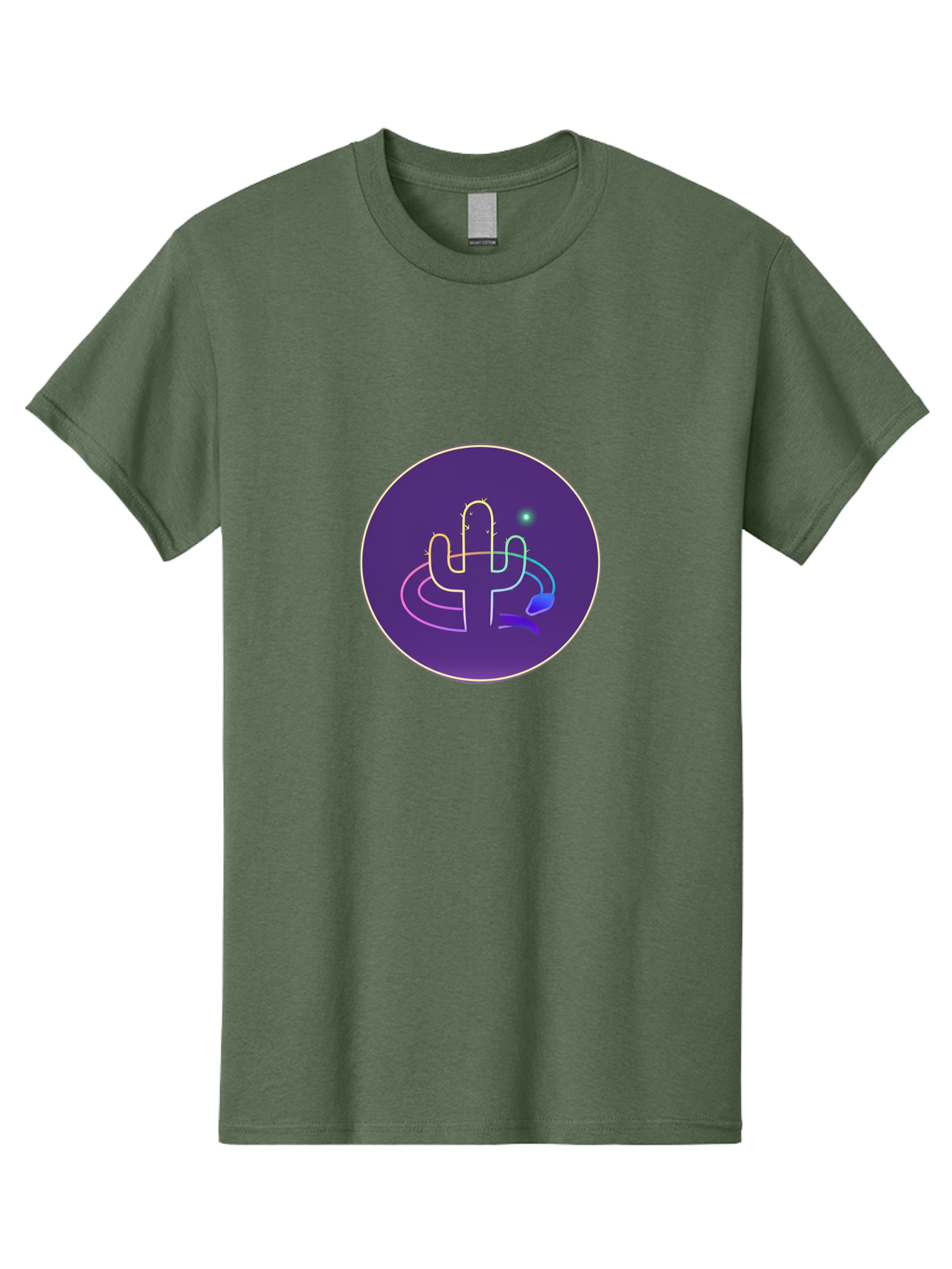 Cactus-Logo Men'S Graphic Tee, 100% Cotton, Comfortable Casual Summer Wear, Machine Washable, Vintage Camera, Old Camera, Antique Camera, Black Camera, Classic Photography, Photography Equipment, Nostalgic Device, Film Camera, Camera Art Bal924