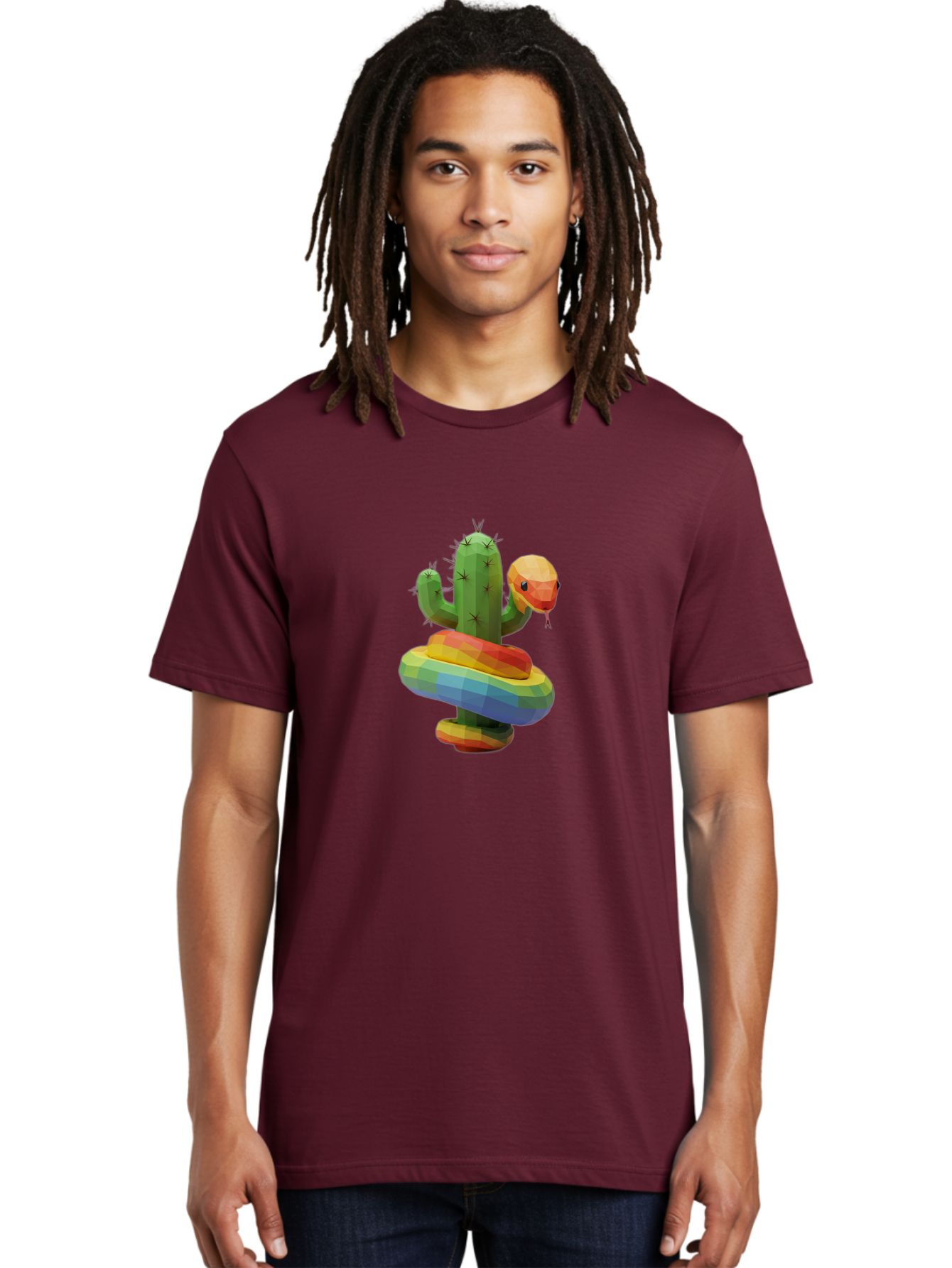 Cactus-Snake Men'S Graphic Tee, 100% Cotton, Comfortable Casual Summer Wear, Machine Washable, Vintage Camera, Old Camera, Antique Camera, Black Camera, Classic Photography, Photography Equipment, Nostalgic Device, Film Camera, Camera Art Bal925