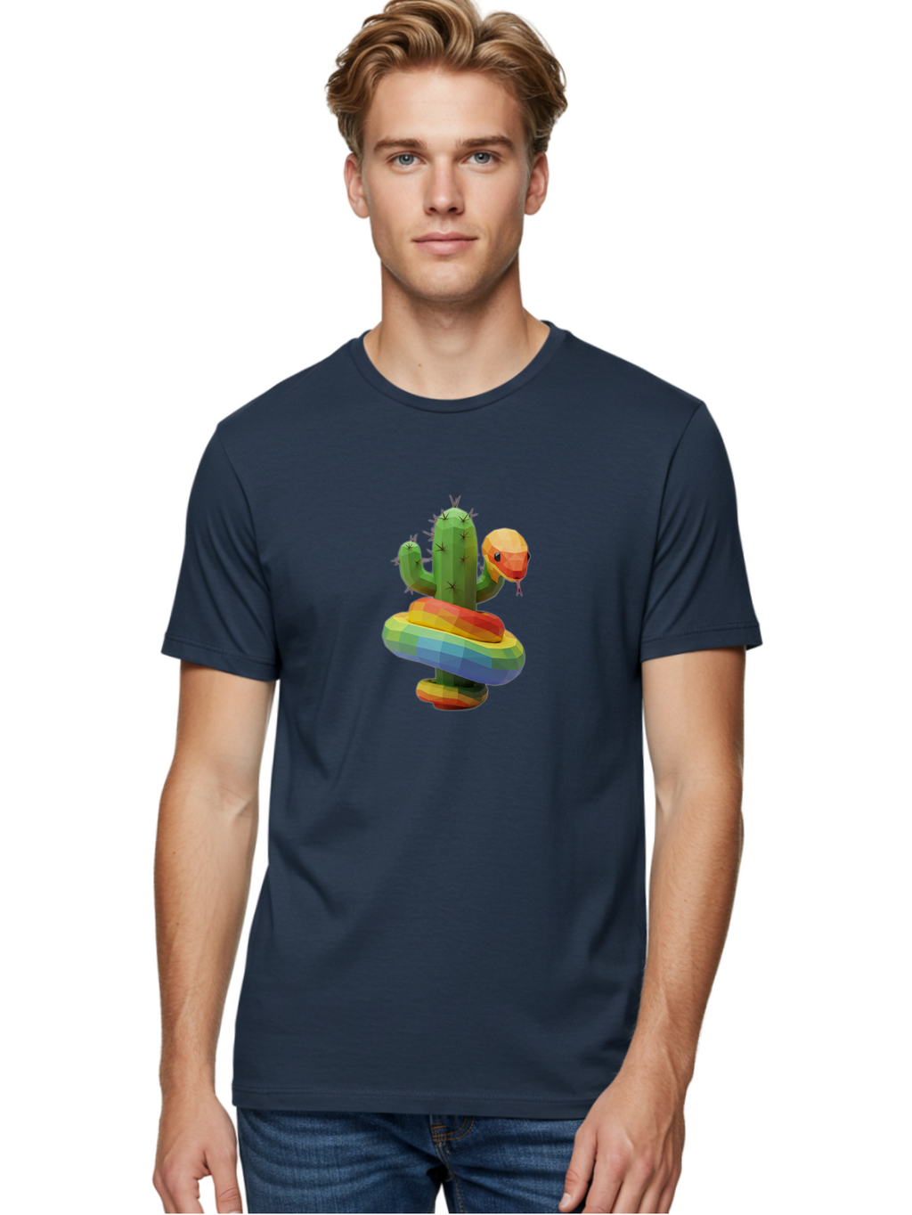 Cactus-Snake Men'S Graphic Tee, 100% Cotton, Comfortable Casual Summer Wear, Machine Washable, Vintage Camera, Old Camera, Antique Camera, Black Camera, Classic Photography, Photography Equipment, Nostalgic Device, Film Camera, Camera Art Bal925
