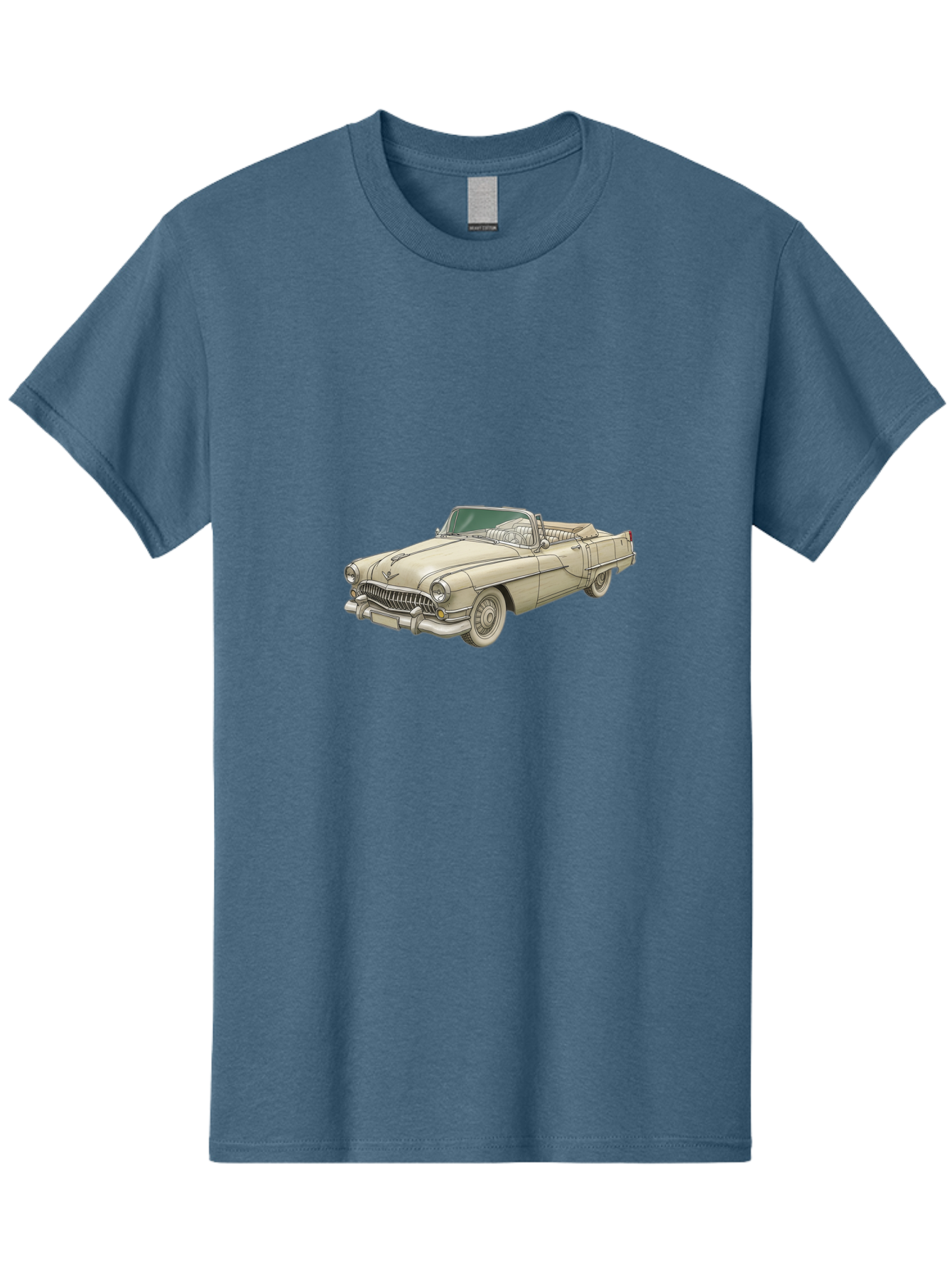 Cadillac-Convertible Men'S Graphic Tee, 100% Cotton, Comfortable Casual Summer Wear, Machine Washable, Vintage Camera, Old Camera, Antique Camera, Black Camera, Classic Photography, Photography Equipment, Nostalgic Device, Film Camera, Bal927