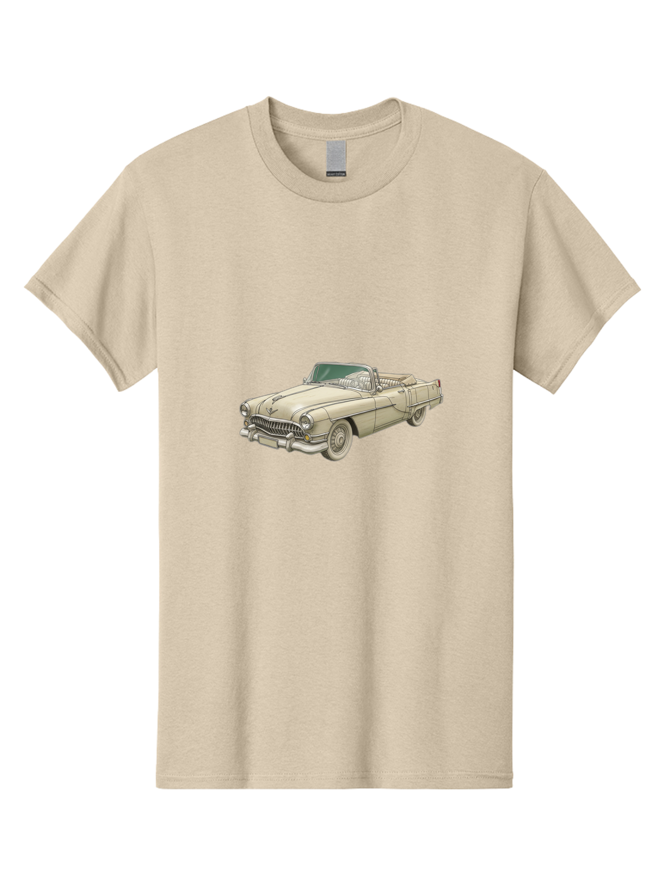 Cadillac-Convertible Men'S Graphic Tee, 100% Cotton, Comfortable Casual Summer Wear, Machine Washable, Vintage Camera, Old Camera, Antique Camera, Black Camera, Classic Photography, Photography Equipment, Nostalgic Device, Film Camera, Bal927